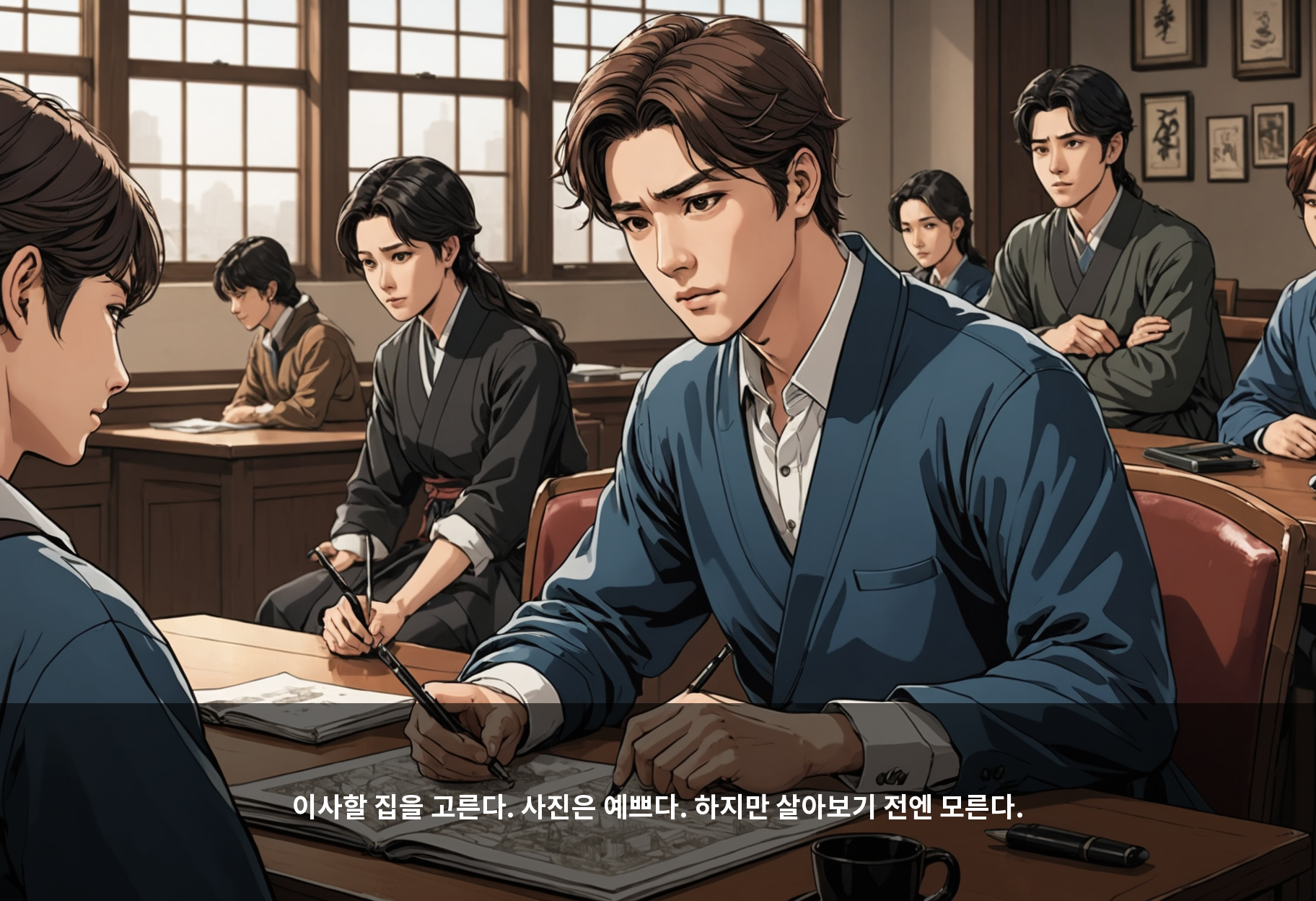 이사할 집을 고른다. 사진은 예쁘다. 하지만 살아보기 전엔 모른다.