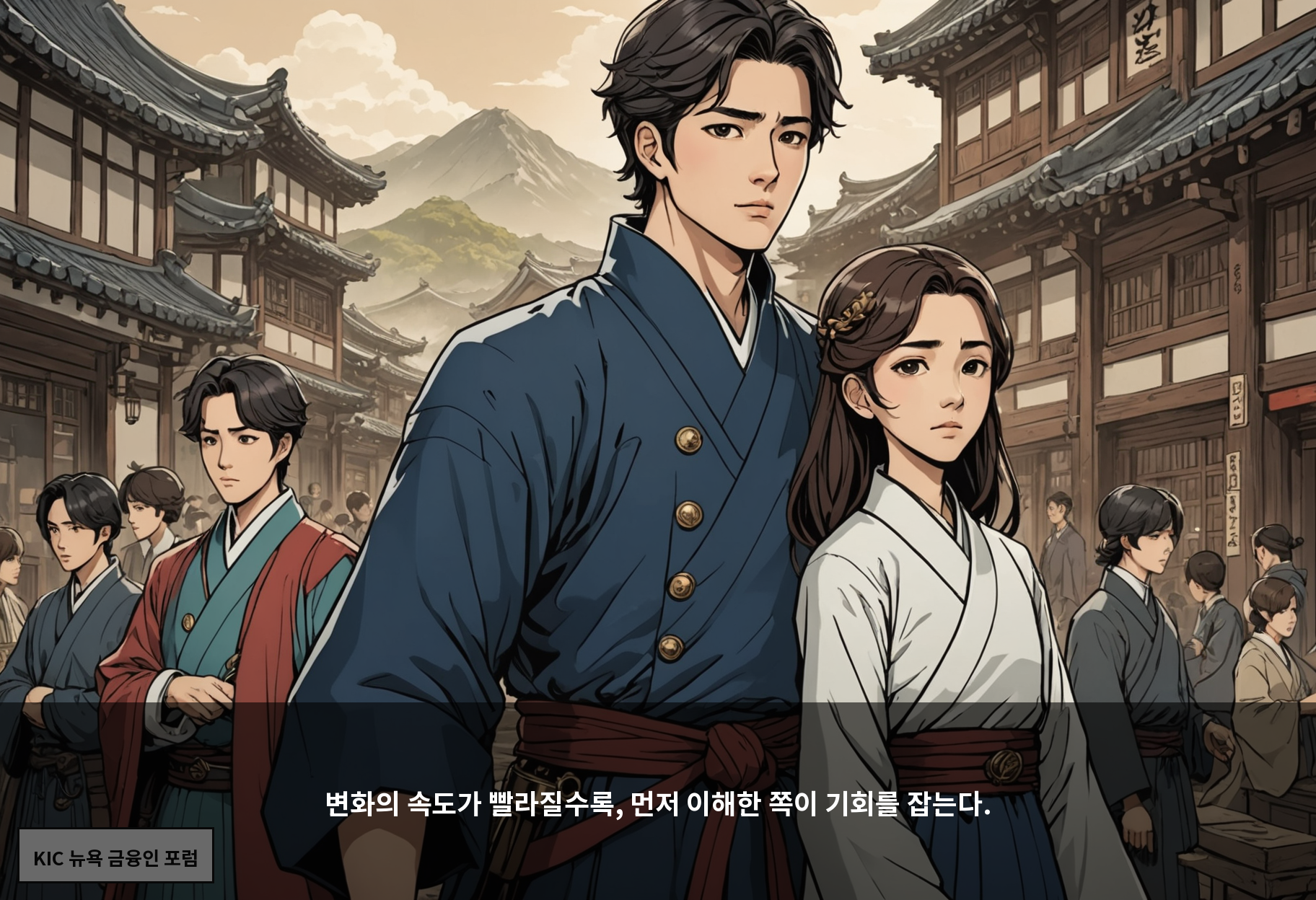 변화의 속도가 빨라질수록, 먼저 이해한 쪽이 기회를 잡는다.