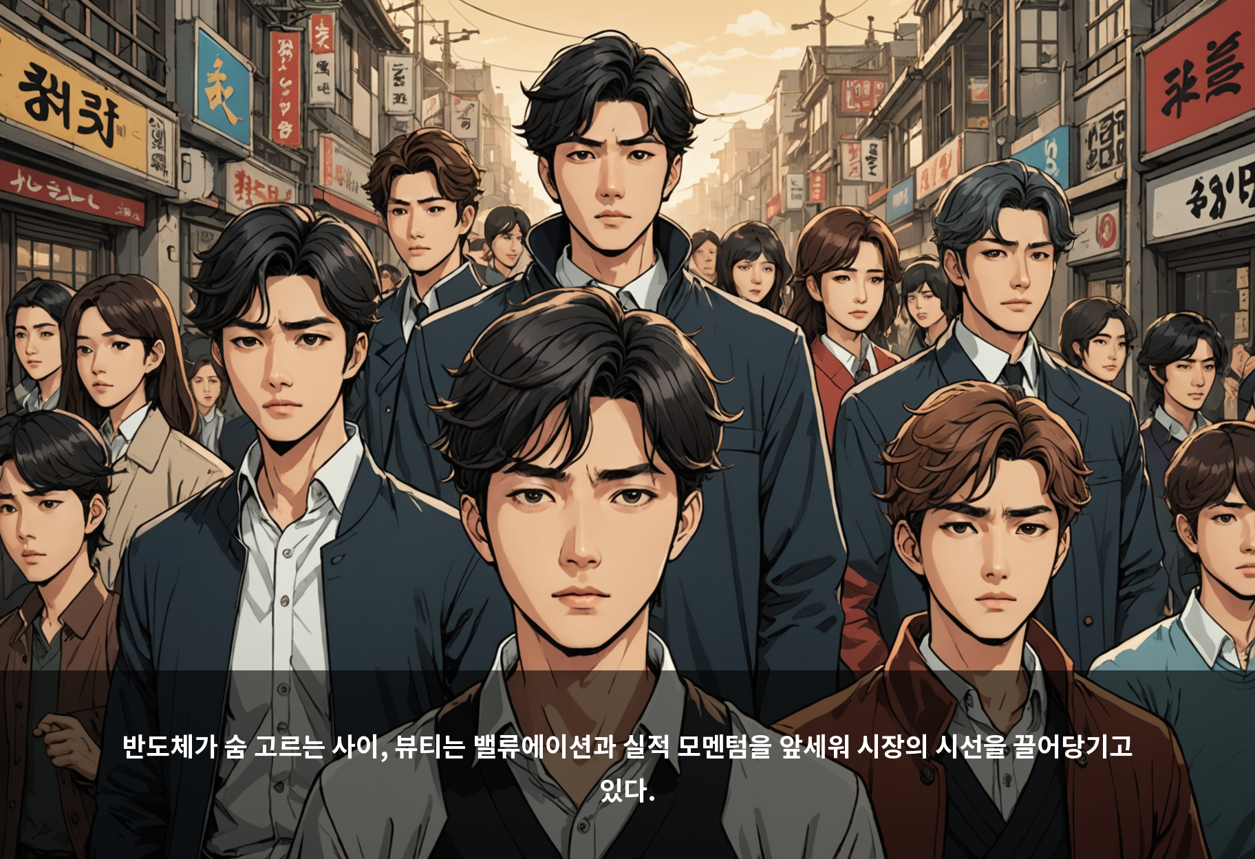 반도체가 숨 고르는 사이, 뷰티는 밸류에이션과 실적 모멘텀을 앞세워 시장의 시선을 끌어당기고 있다.
