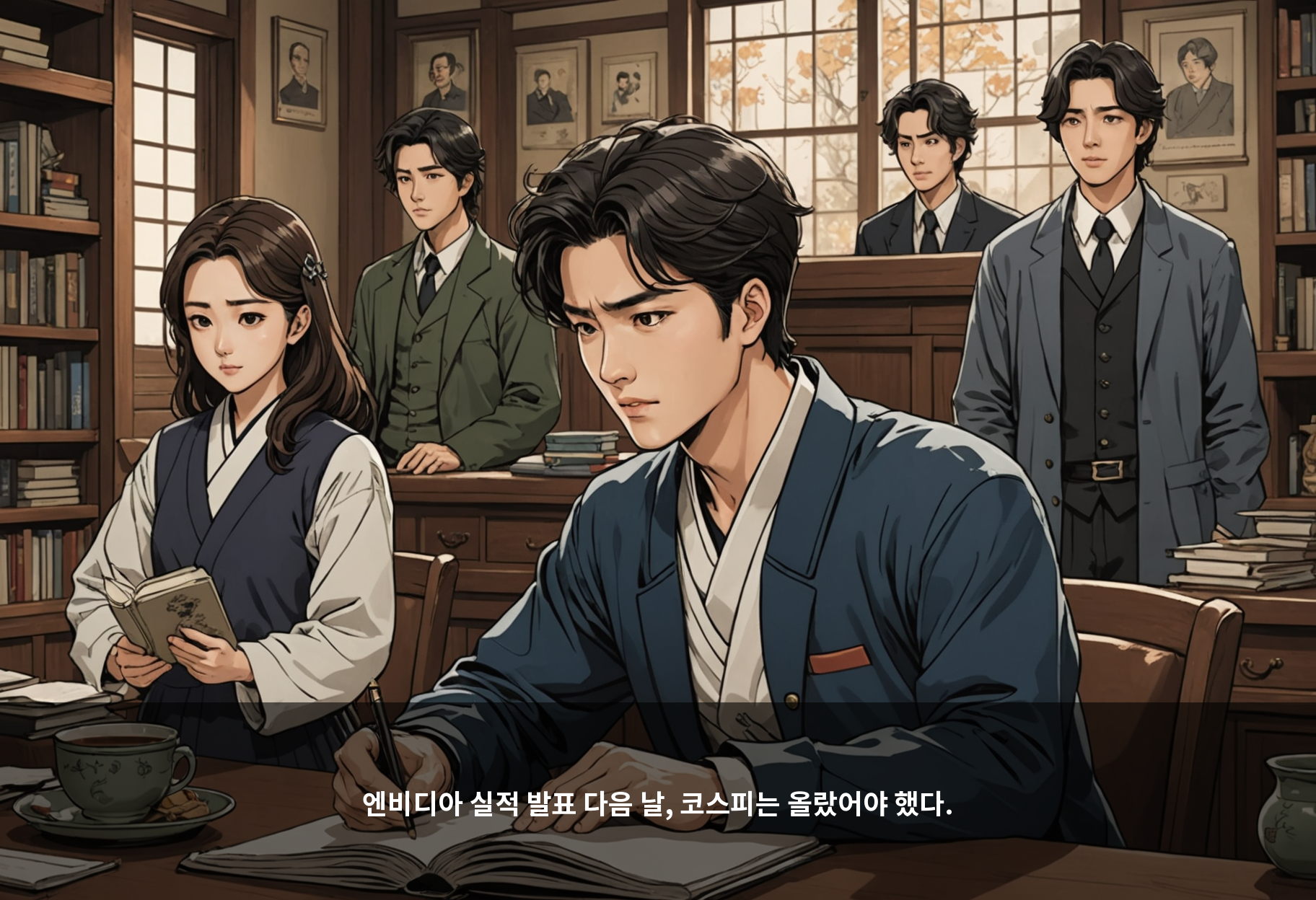 엔비디아 실적 발표 다음 날, 코스피는 올랐어야 했다.