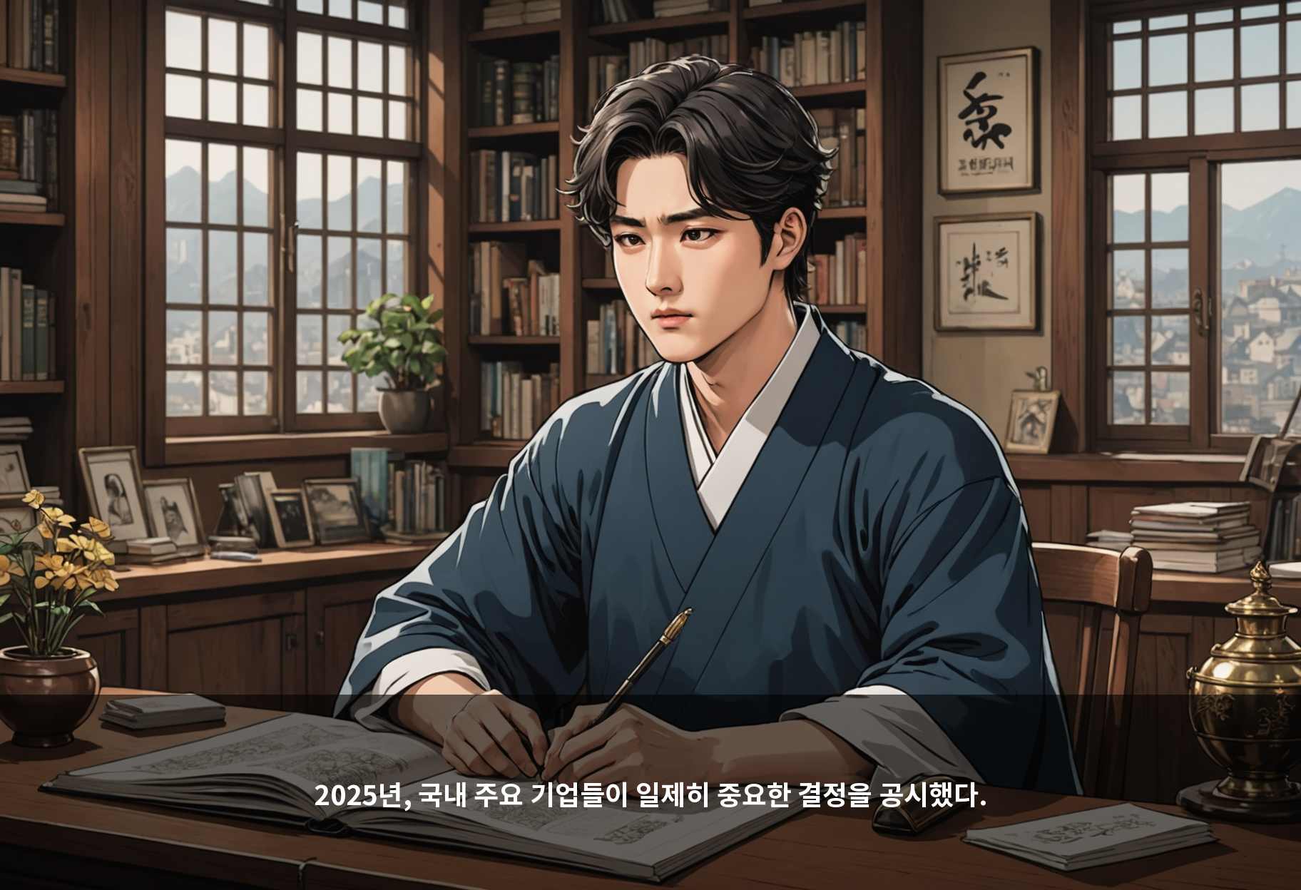 2025년, 국내 주요 기업들이 일제히 중요한 결정을 공시했다.