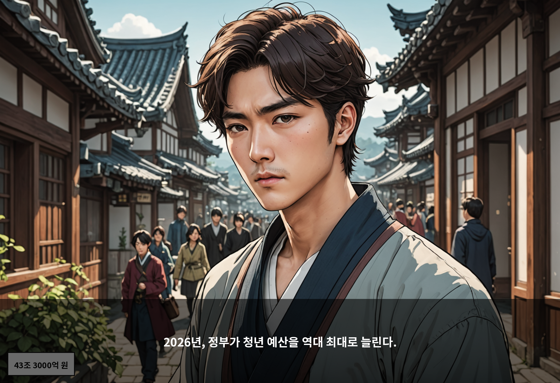 2026년, 정부가 청년 예산을 역대 최대로 늘린다.