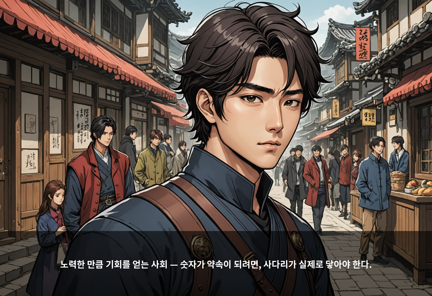 노력한 만큼 기회를 얻는 사회 — 숫자가 약속이 되려면, 사다리가 실제로 닿아야 한다.