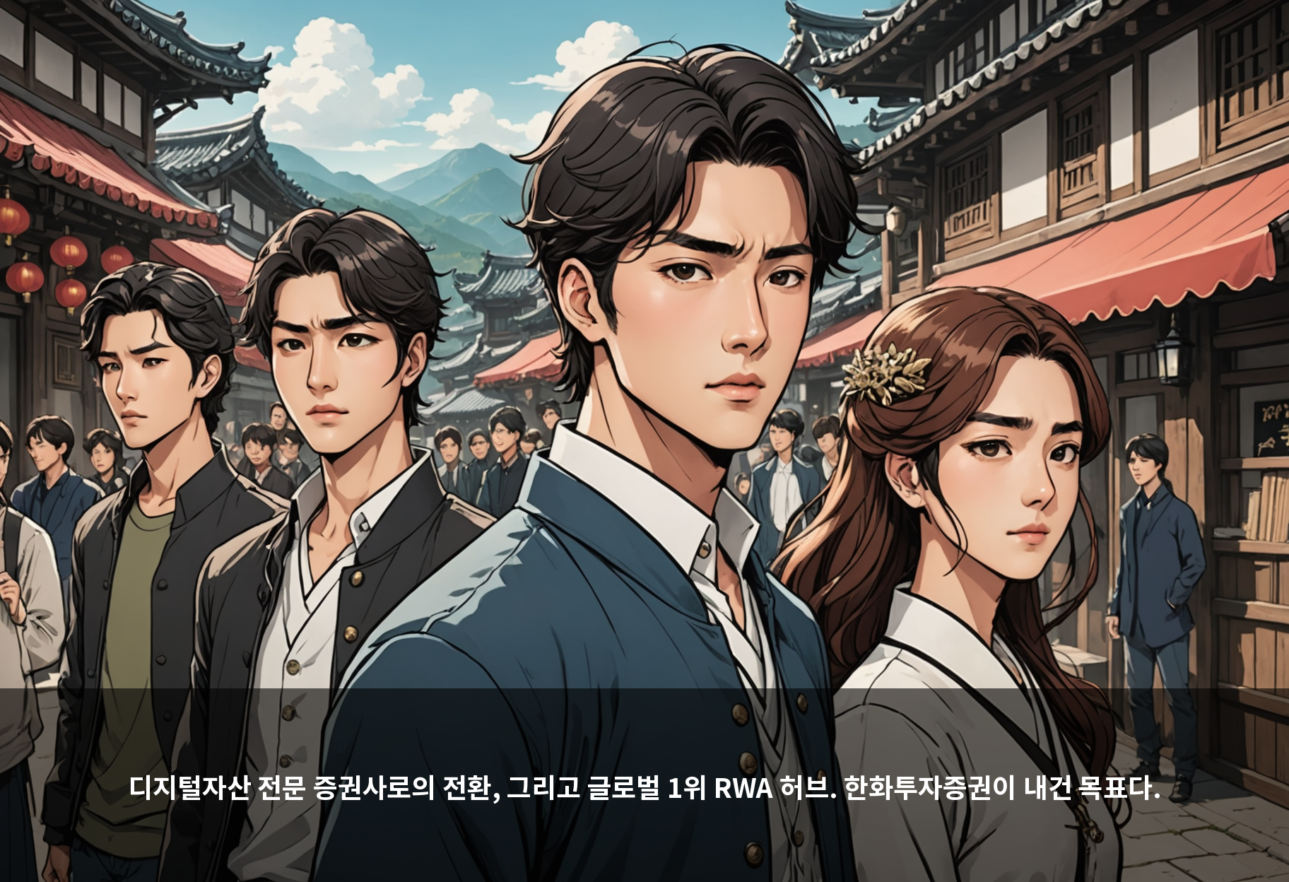 디지털자산 전문 증권사로의 전환, 그리고 글로벌 1위 RWA 허브. 한화투자증권이 내건 목표다.