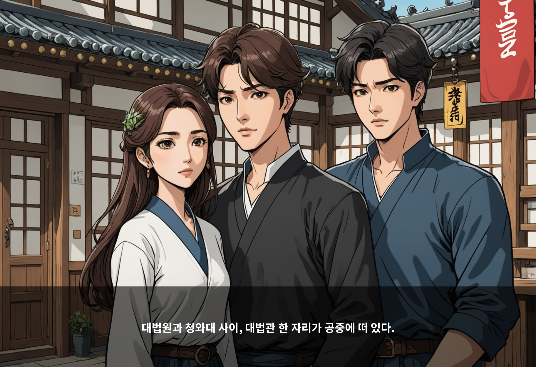 대법원과 청와대 사이, 대법관 한 자리가 공중에 떠 있다.