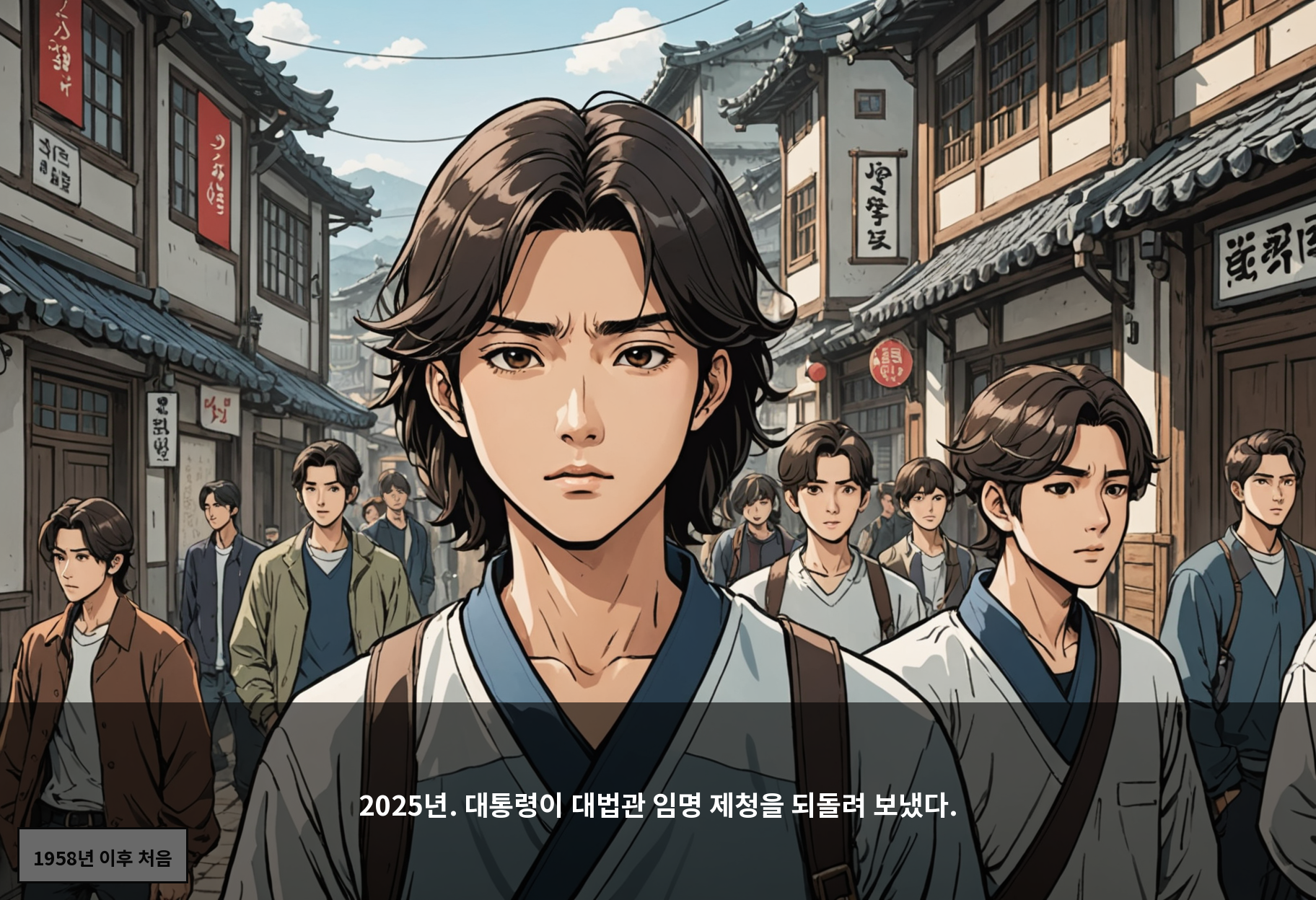 2025년. 대통령이 대법관 임명 제청을 되돌려 보냈다.
