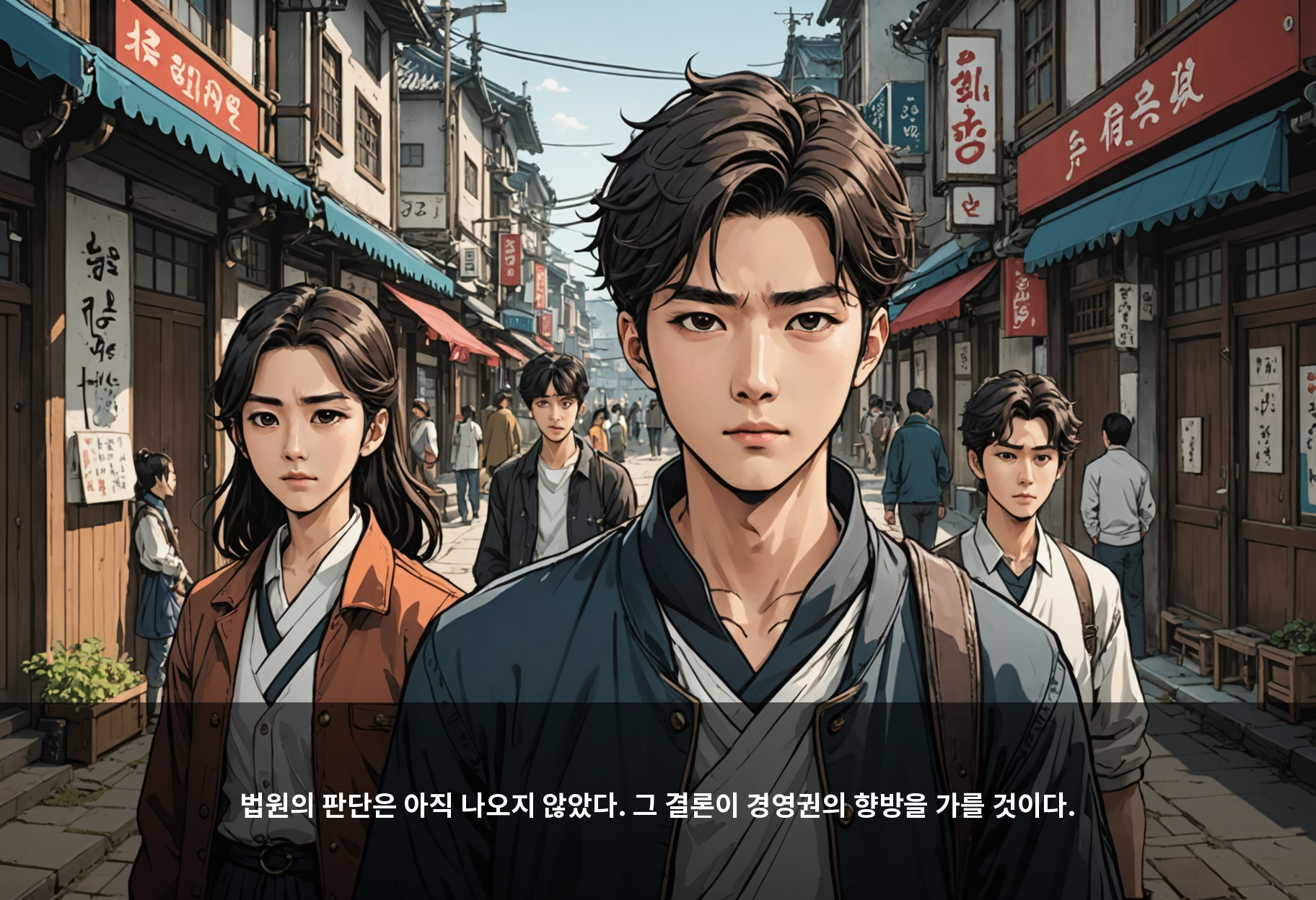 법원의 판단은 아직 나오지 않았다. 그 결론이 경영권의 향방을 가를 것이다.