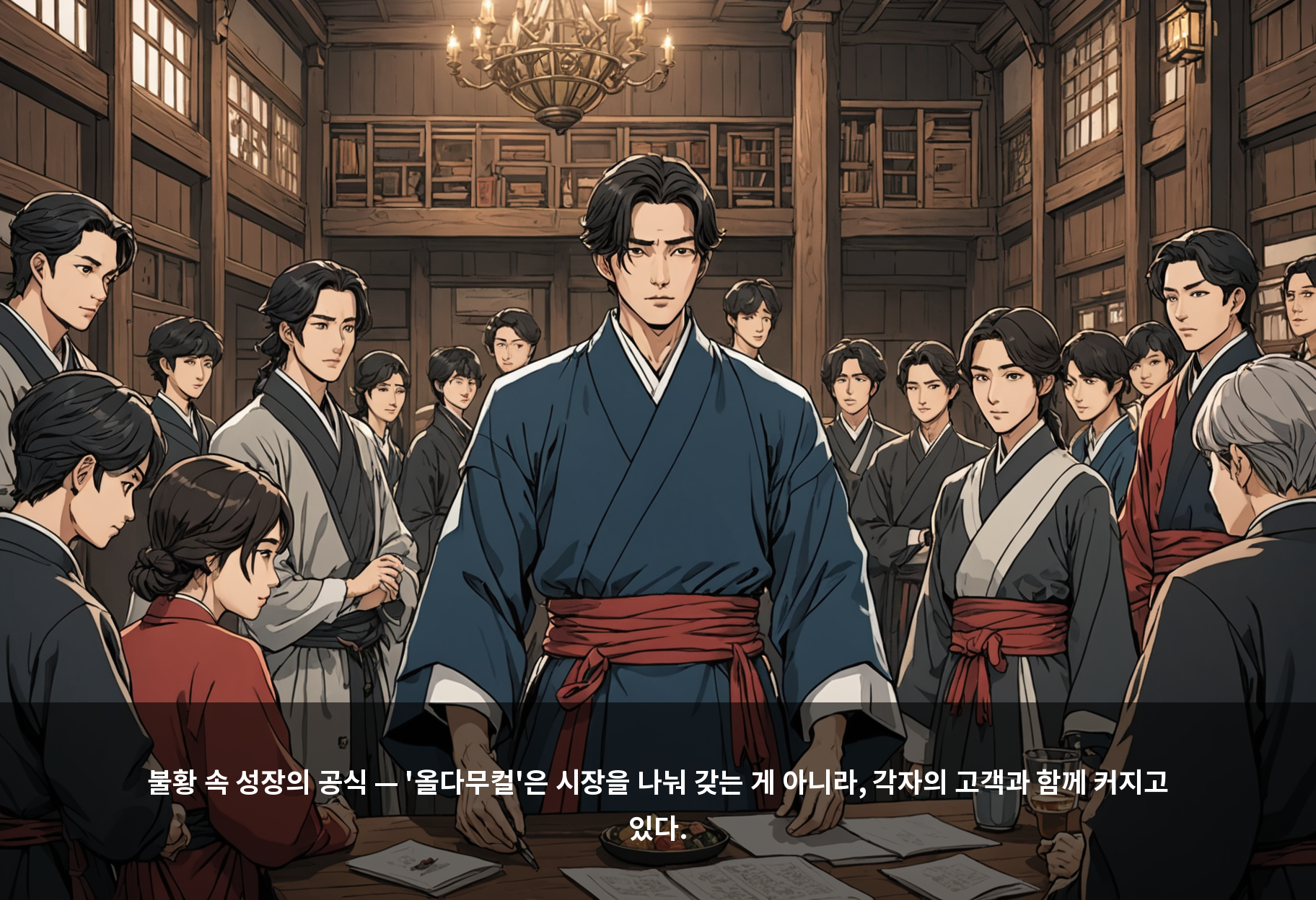 불황 속 성장의 공식 — '올다무컬'은 시장을 나눠 갖는 게 아니라, 각자의 고객과 함께 커지고 있다.
