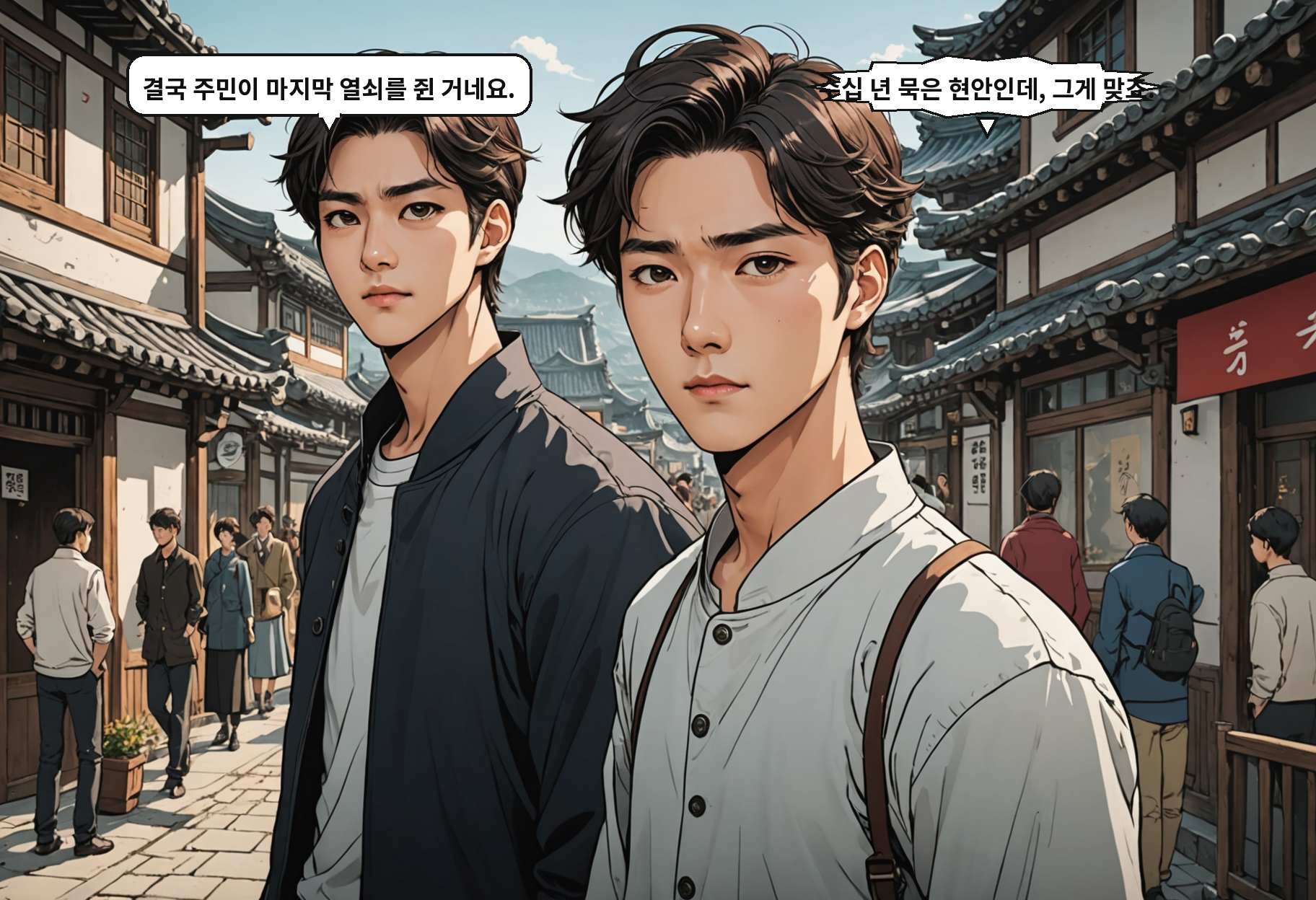 B: 결국 주민이 마지막 열쇠를 쥔 거네요. A: 수십 년 묵은 현안인데, 그게 맞죠.