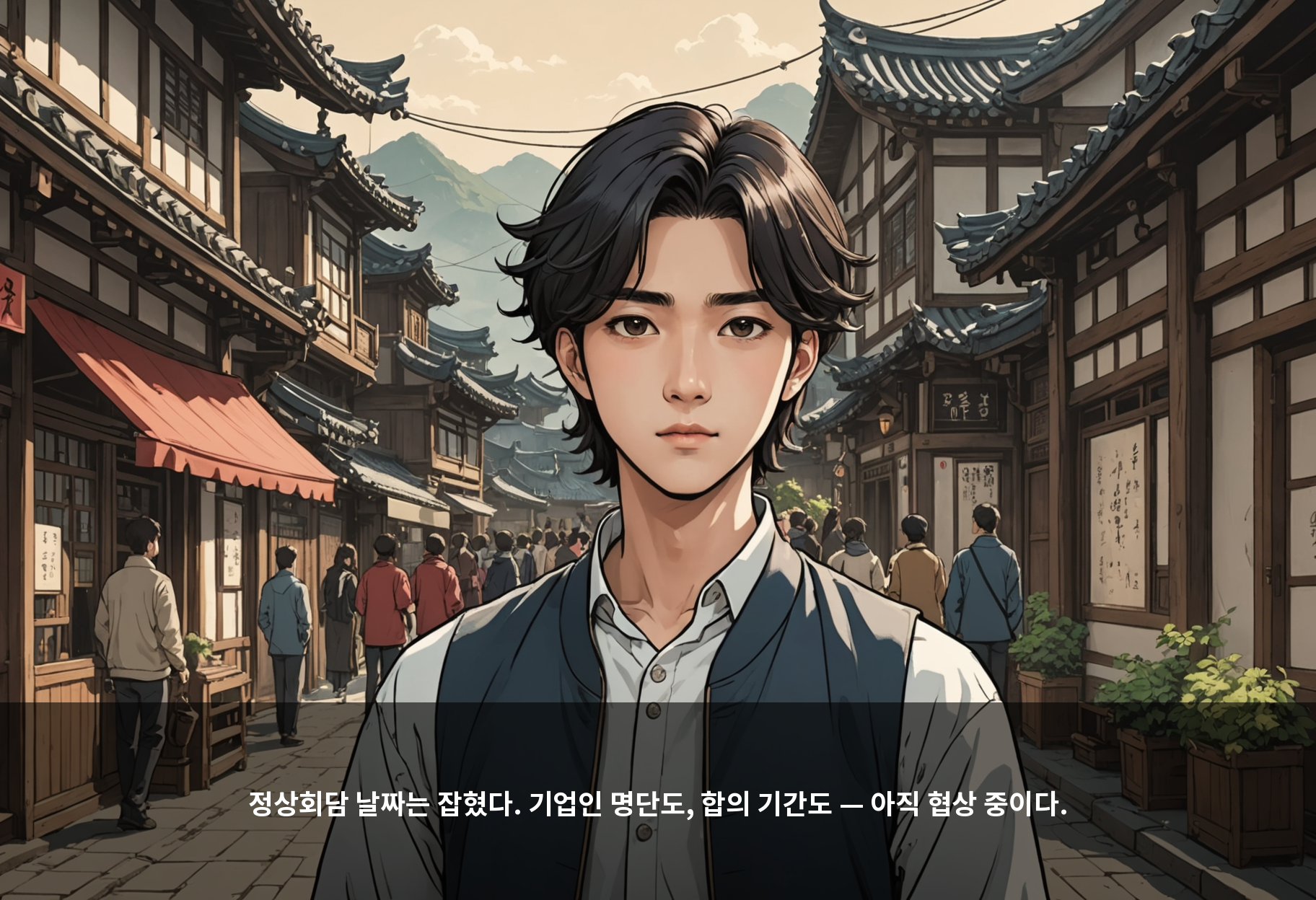 정상회담 날짜는 잡혔다. 기업인 명단도, 합의 기간도 — 아직 협상 중이다.