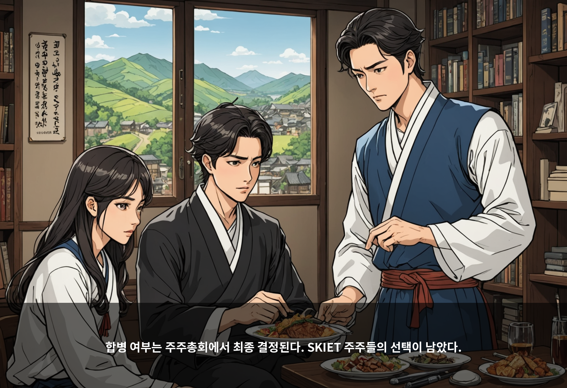 합병 여부는 주주총회에서 최종 결정된다. SKIET 주주들의 선택이 남았다.