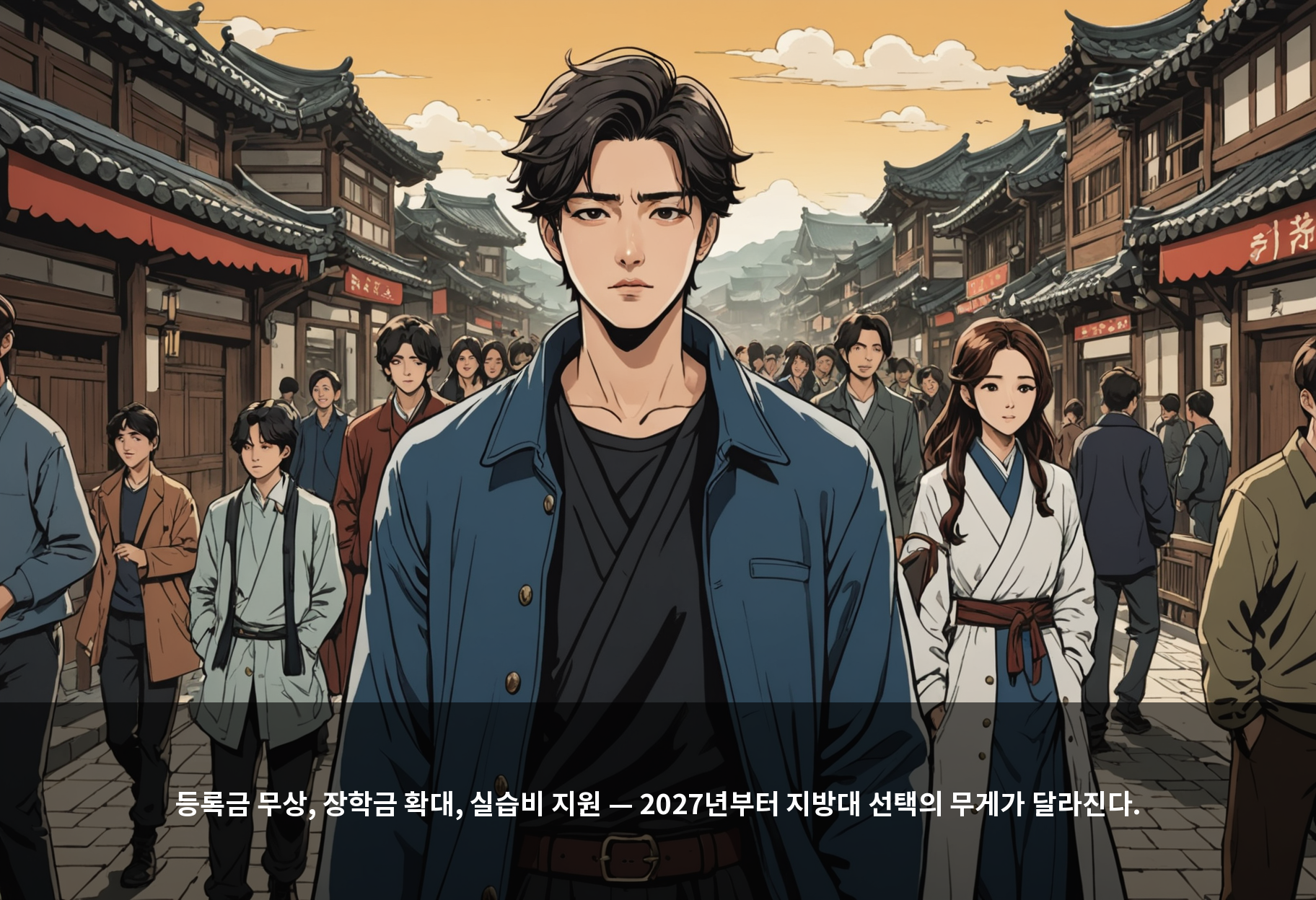 등록금 무상, 장학금 확대, 실습비 지원 — 2027년부터 지방대 선택의 무게가 달라진다.