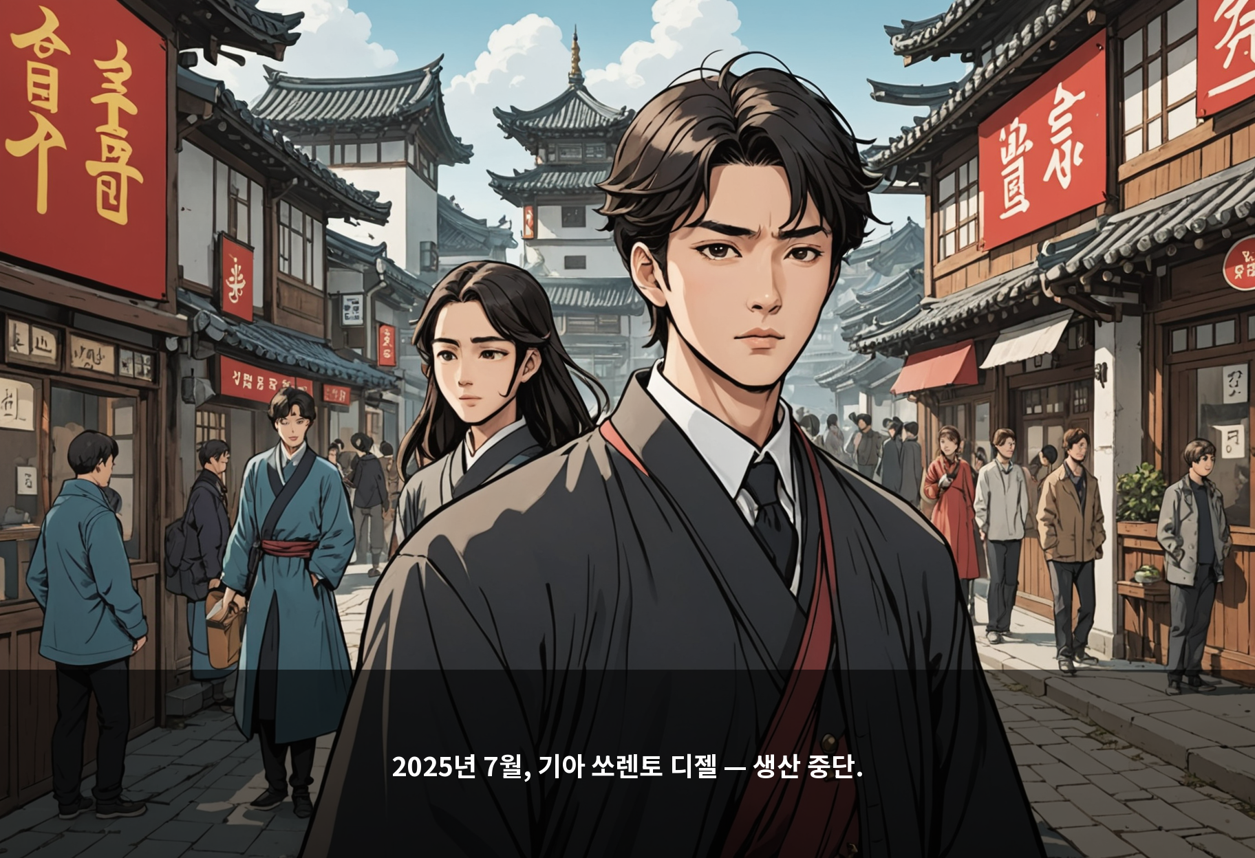 2025년 7월, 기아 쏘렌토 디젤 — 생산 중단.