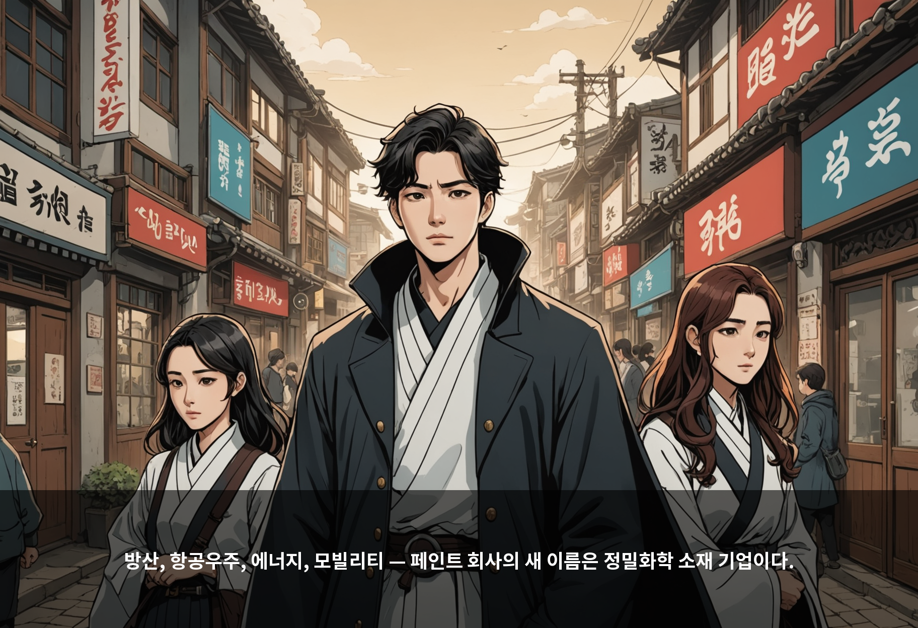 방산, 항공우주, 에너지, 모빌리티 — 페인트 회사의 새 이름은 정밀화학 소재 기업이다.