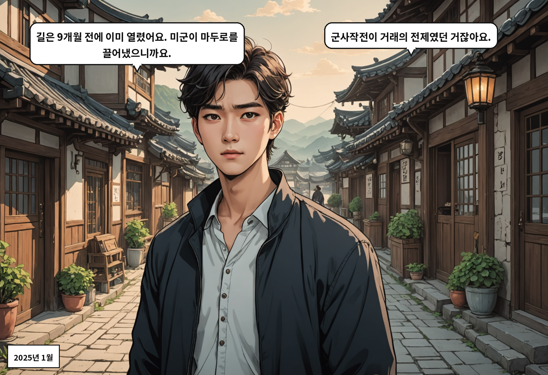 B: 길은 9개월 전에 이미 열렸어요. 미군이 마두로를 끌어냈으니까요. A: 군사작전이 거래의 전제였던 거잖아요.