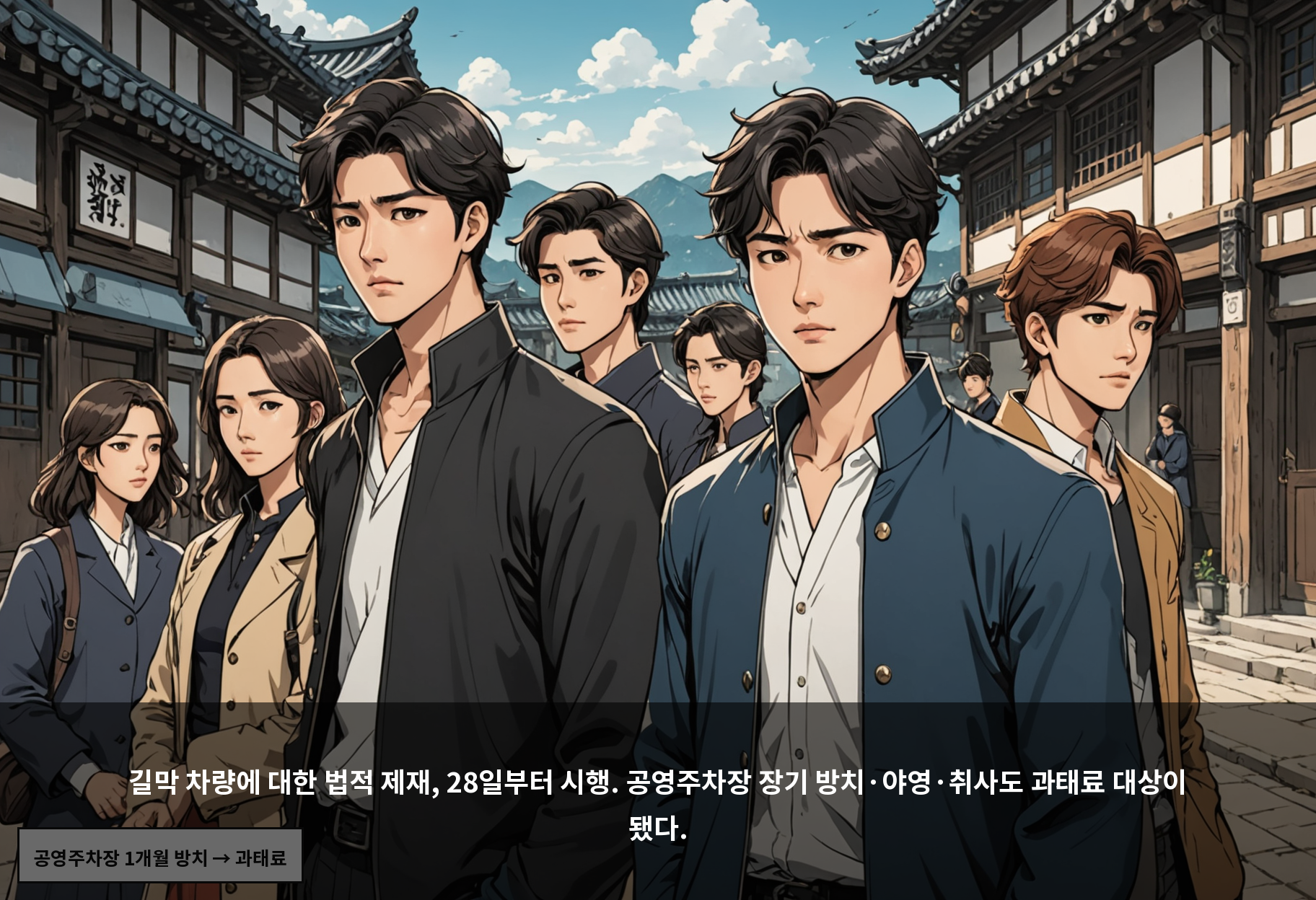 길막 차량에 대한 법적 제재, 28일부터 시행. 공영주차장 장기 방치·야영·취사도 과태료 대상이 됐다.