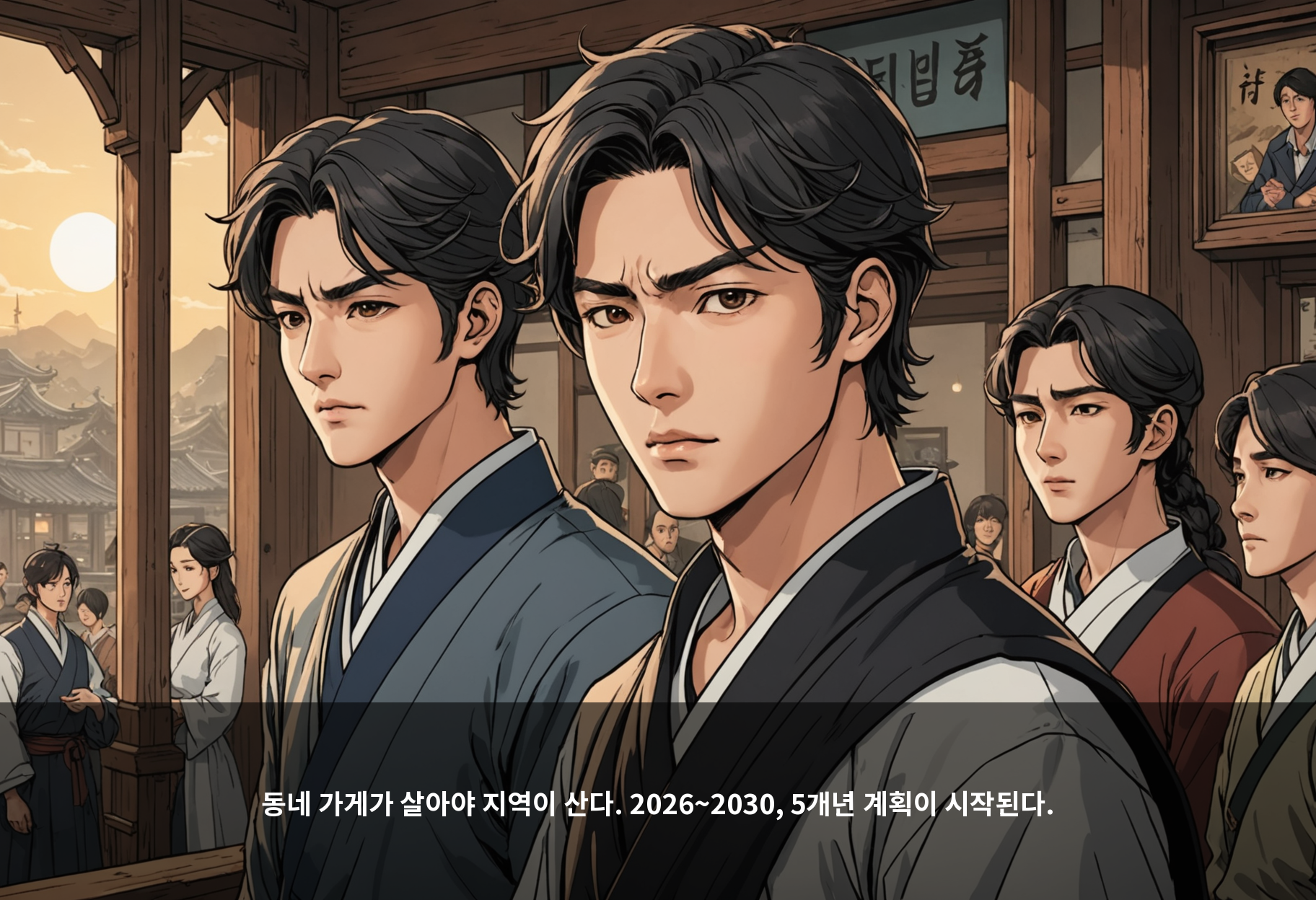 동네 가게가 살아야 지역이 산다. 2026~2030, 5개년 계획이 시작된다.
