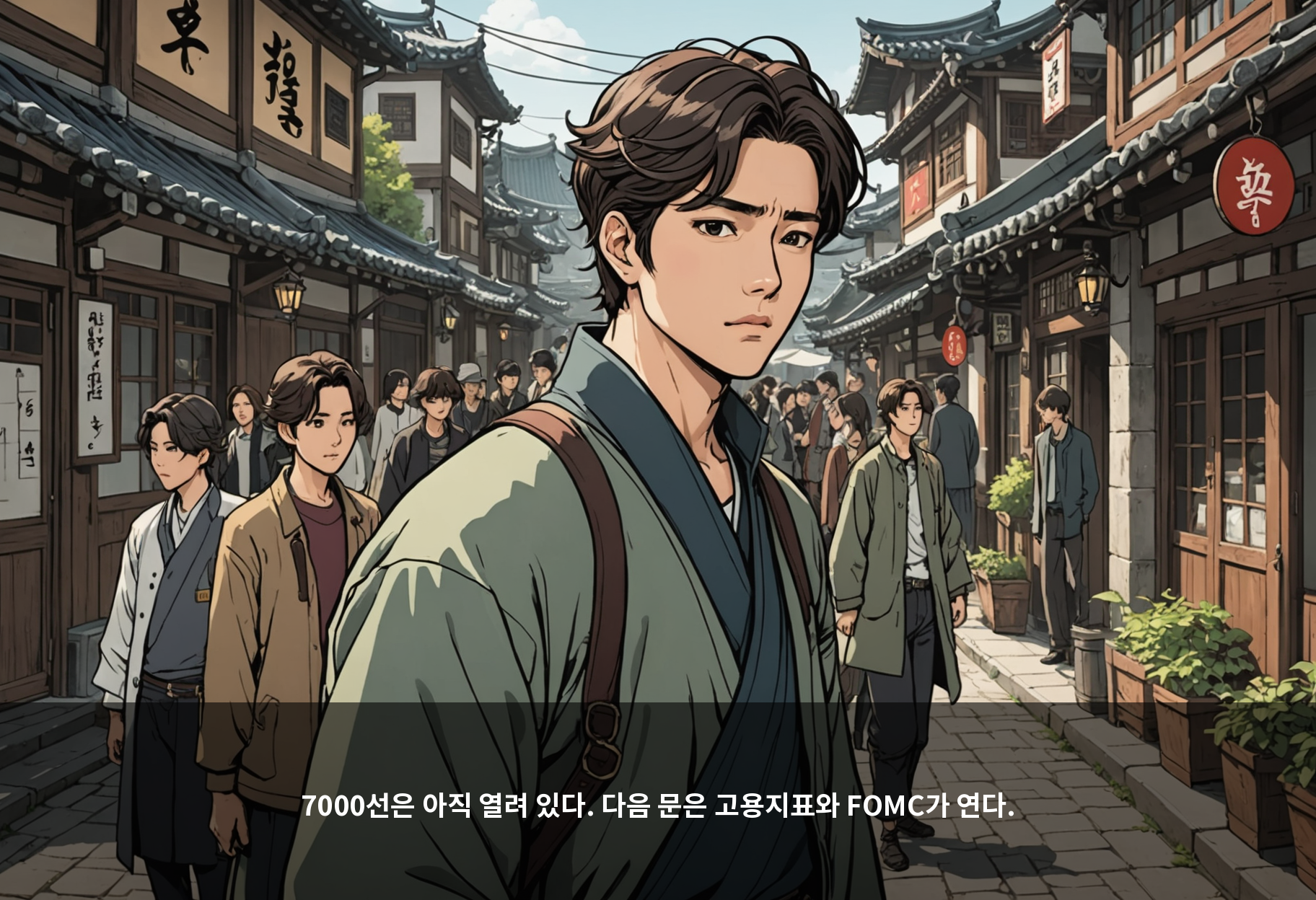 7000선은 아직 열려 있다. 다음 문은 고용지표와 FOMC가 연다.