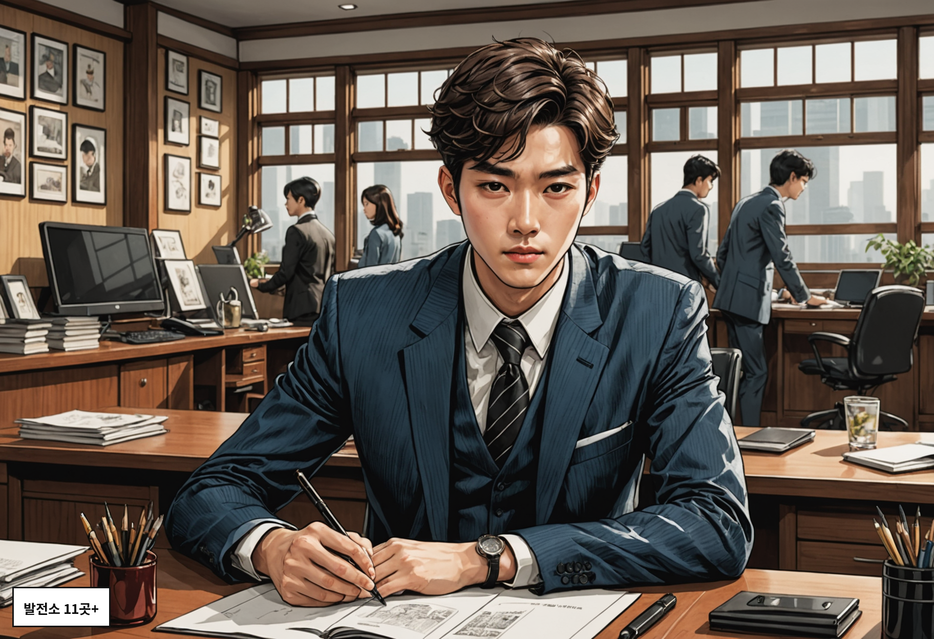발전소 11곳+
