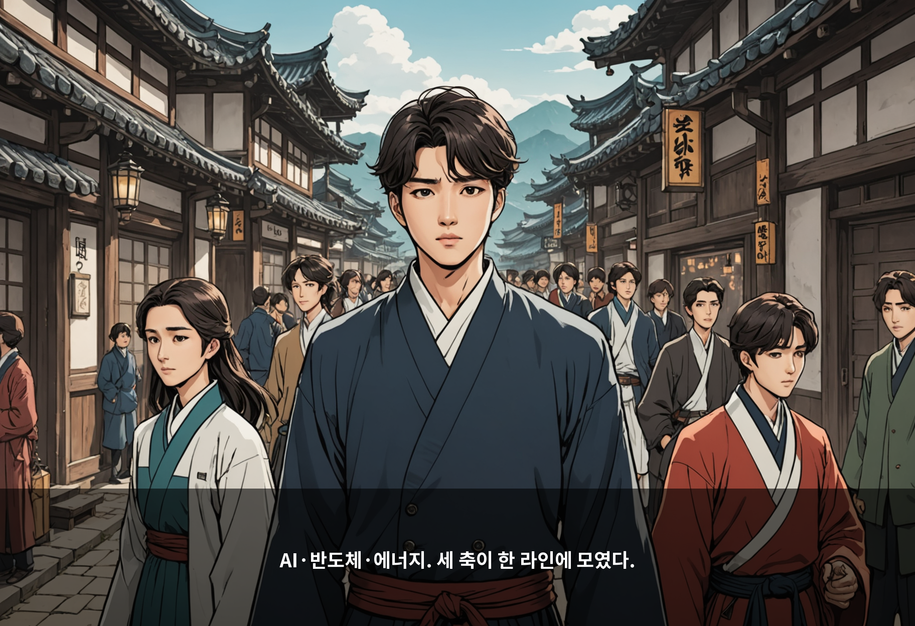 AI·반도체·에너지. 세 축이 한 라인에 모였다.