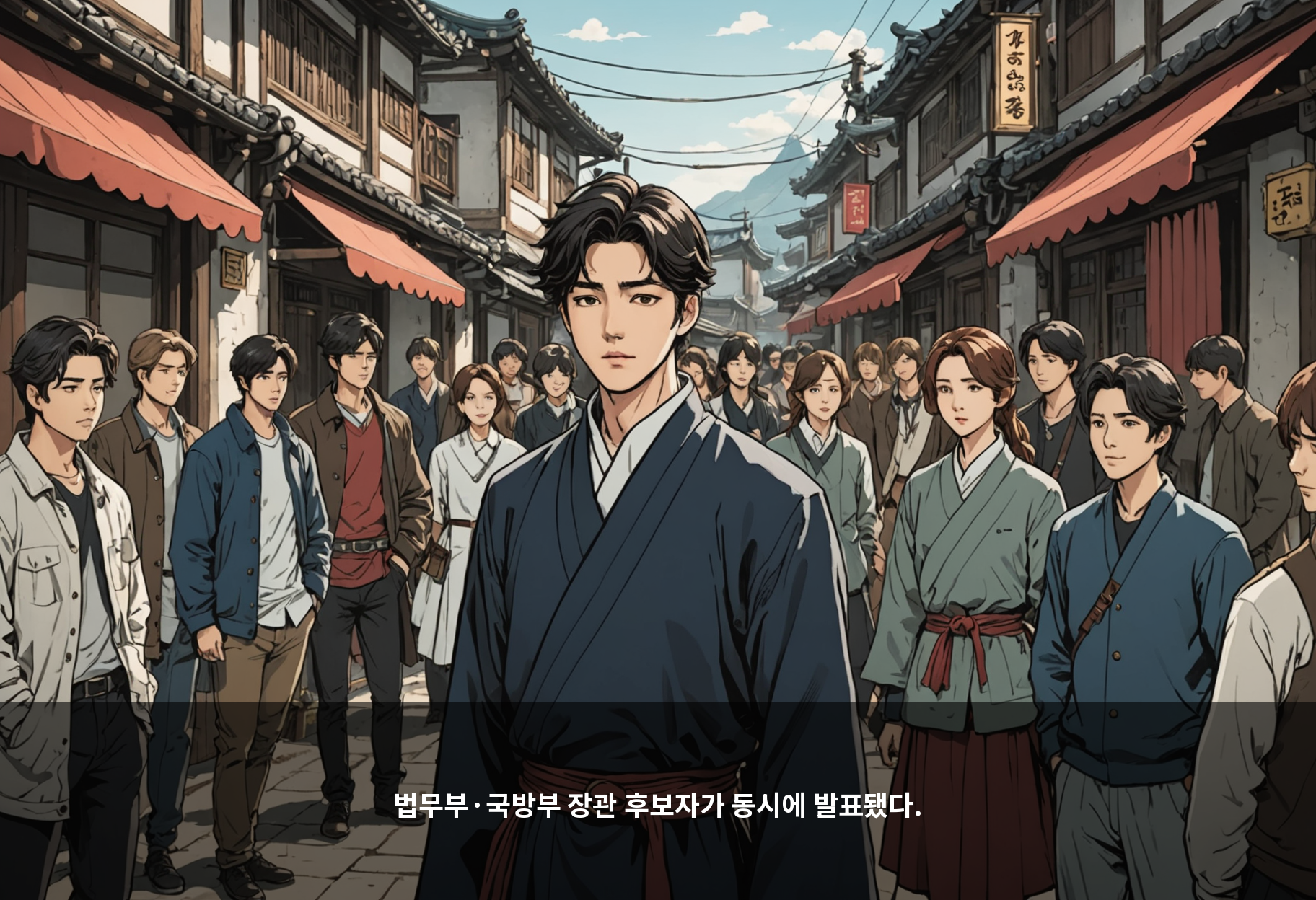 법무부·국방부 장관 후보자가 동시에 발표됐다.