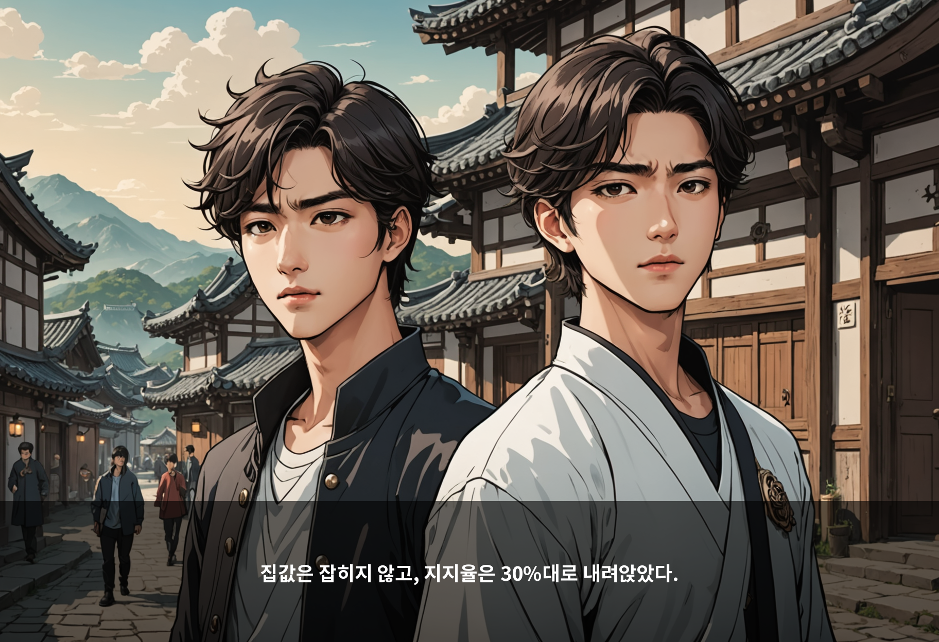 집값은 잡히지 않고, 지지율은 30%대로 내려앉았다.