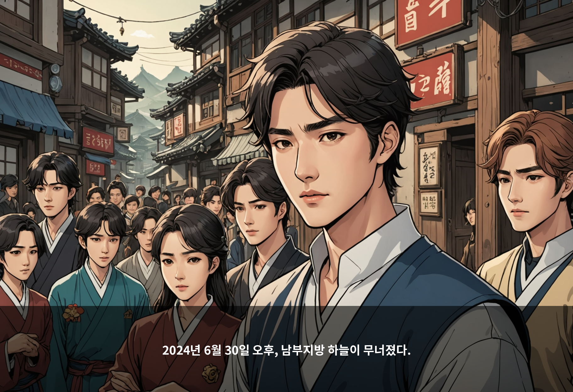 2024년 6월 30일 오후, 남부지방 하늘이 무너졌다.