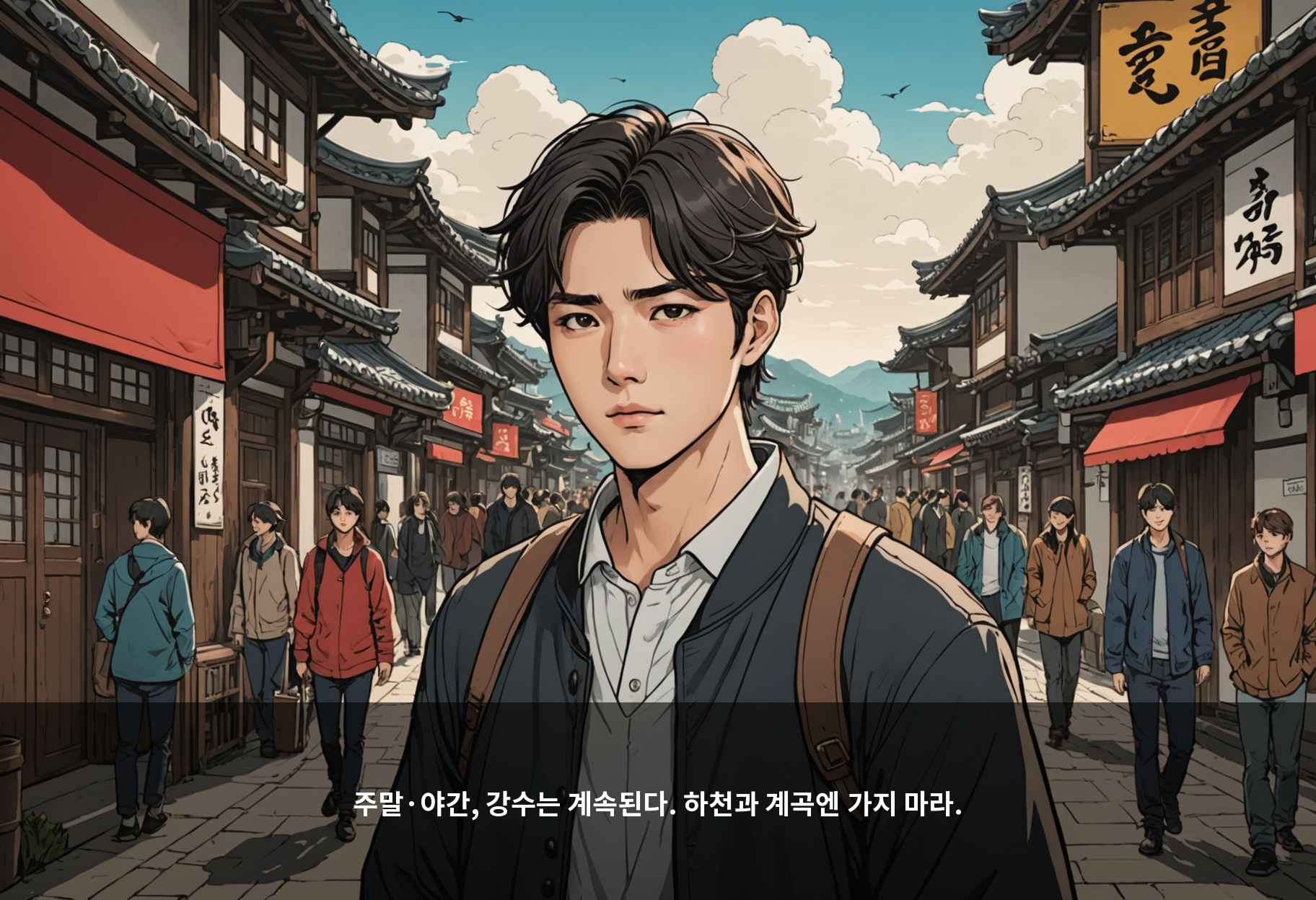주말·야간, 강수는 계속된다. 하천과 계곡엔 가지 마라.
