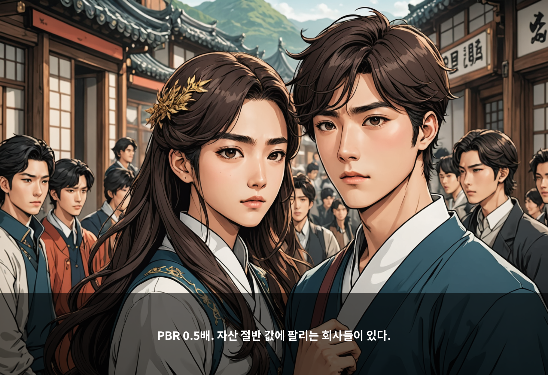 PBR 0.5배. 자산 절반 값에 팔리는 회사들이 있다.