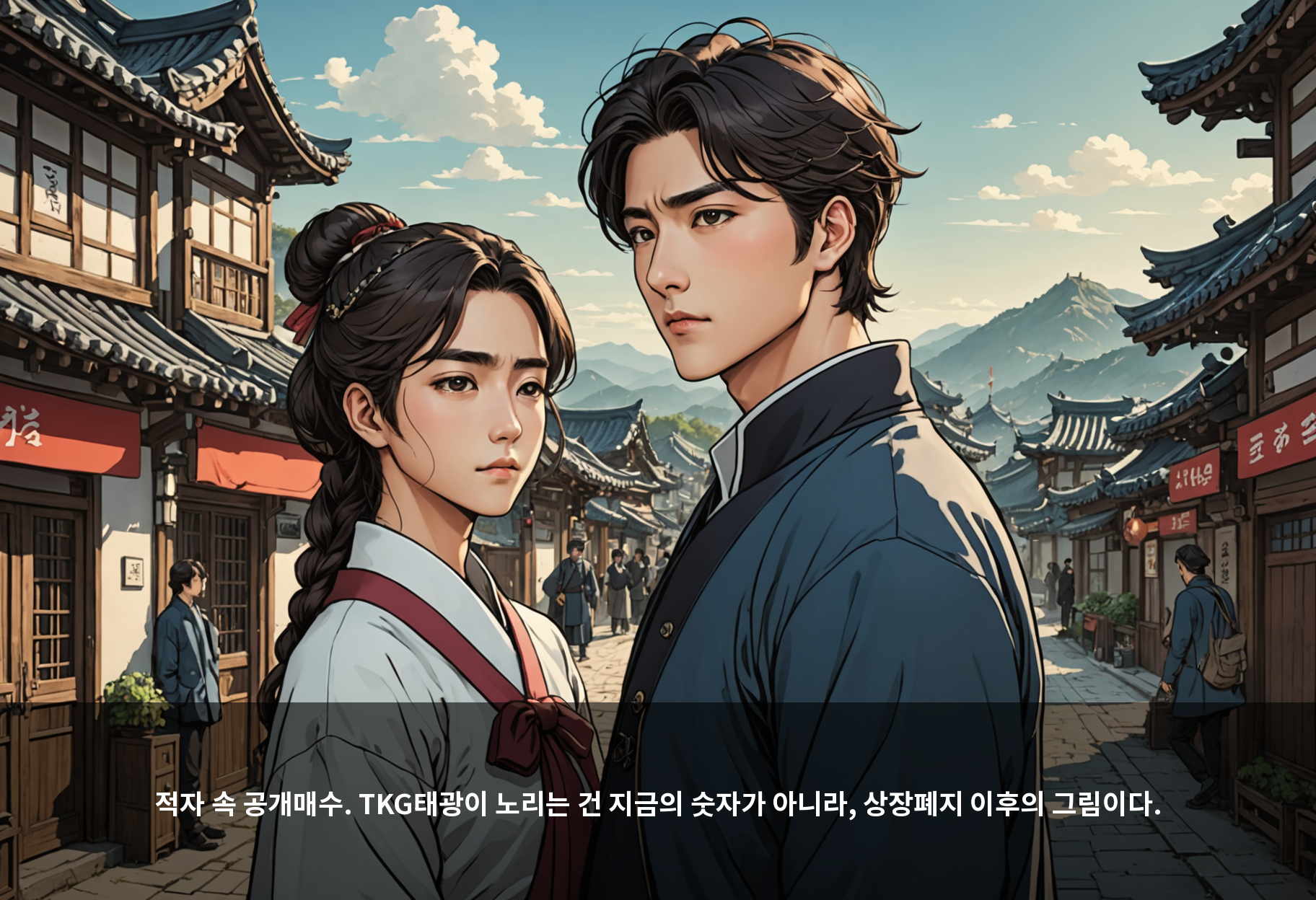 적자 속 공개매수. TKG태광이 노리는 건 지금의 숫자가 아니라, 상장폐지 이후의 그림이다.