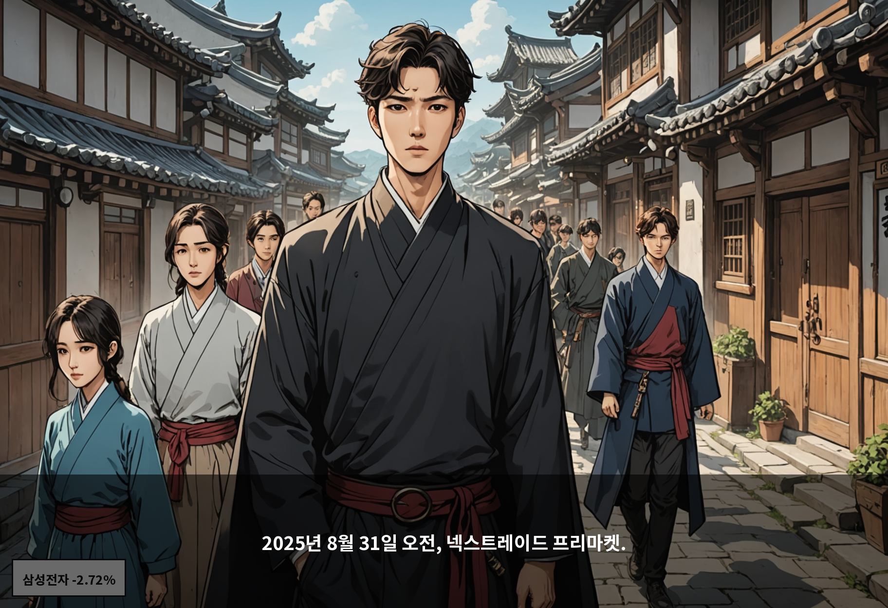 2025년 8월 31일 오전, 넥스트레이드 프리마켓.