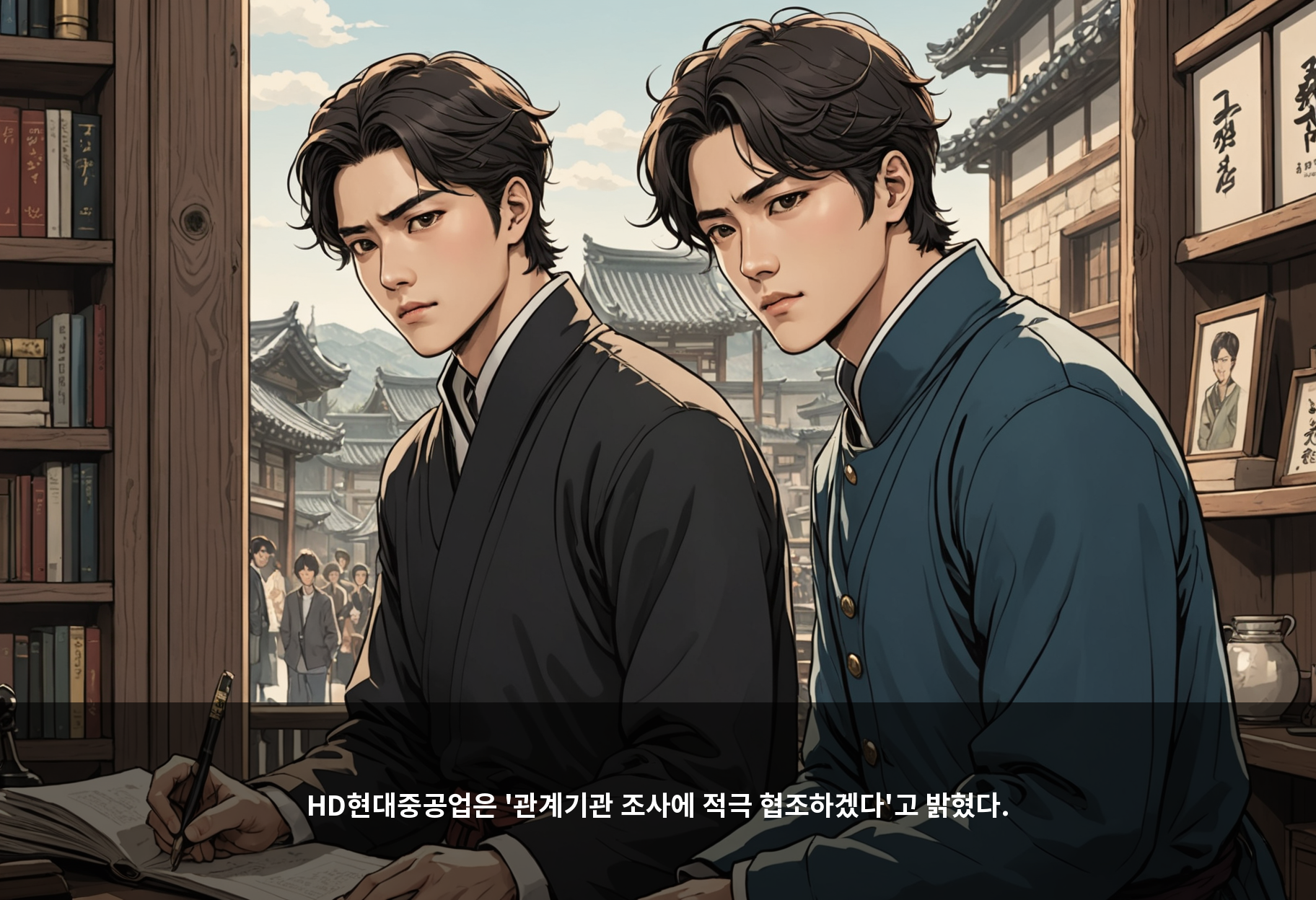 HD현대중공업은 '관계기관 조사에 적극 협조하겠다'고 밝혔다.