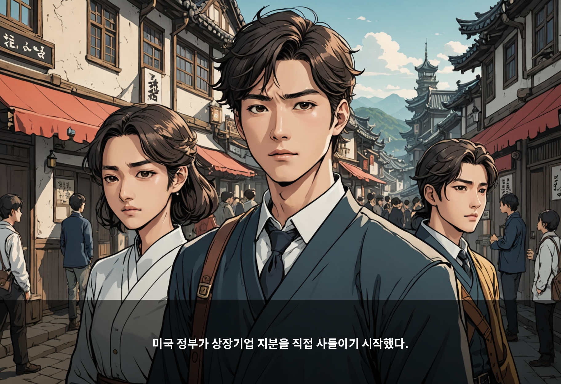미국 정부가 상장기업 지분을 직접 사들이기 시작했다.