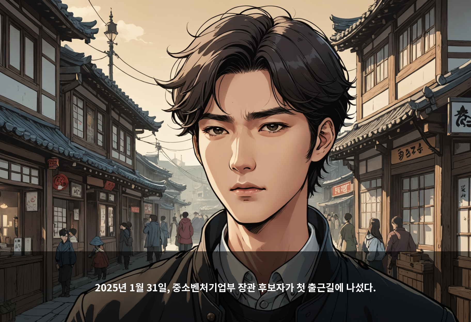 2025년 1월 31일, 중소벤처기업부 장관 후보자가 첫 출근길에 나섰다.