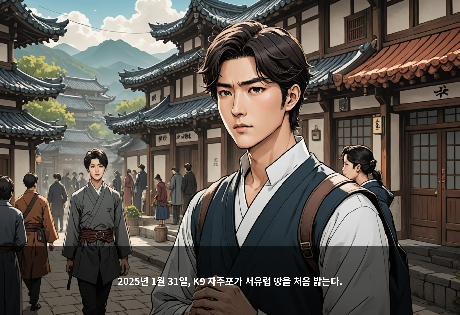 2025년 1월 31일, K9 자주포가 서유럽 땅을 처음 밟는다.