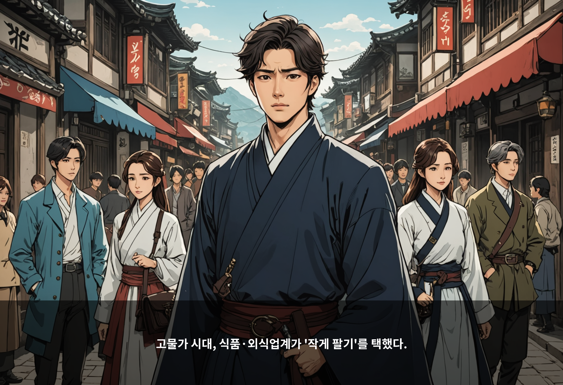 고물가 시대, 식품·외식업계가 '작게 팔기'를 택했다.