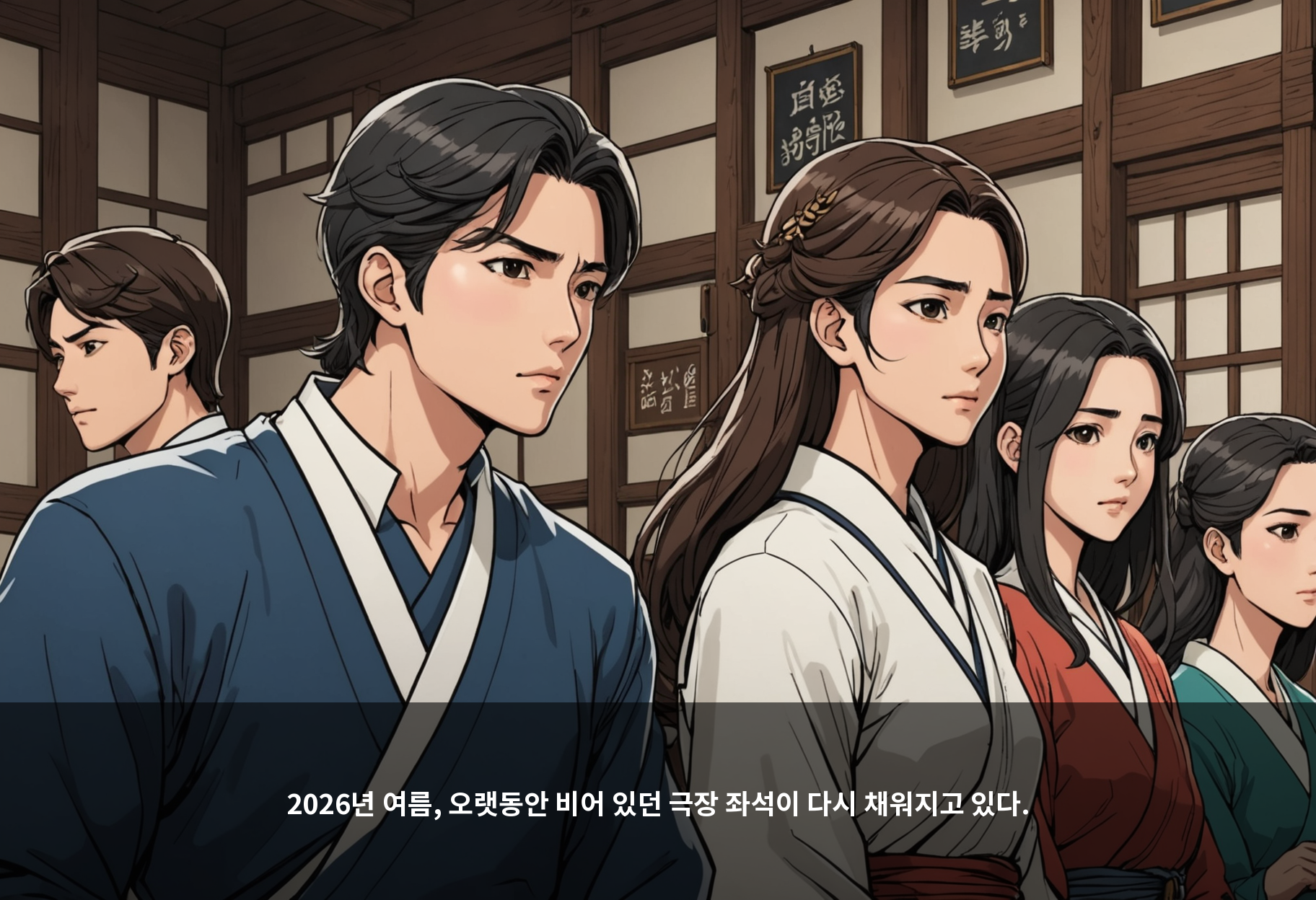 2026년 여름, 오랫동안 비어 있던 극장 좌석이 다시 채워지고 있다.
