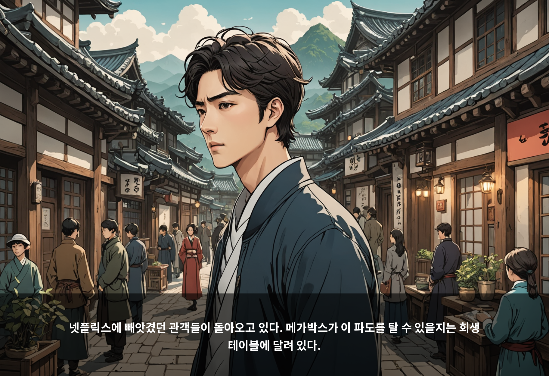 넷플릭스에 빼앗겼던 관객들이 돌아오고 있다. 메가박스가 이 파도를 탈 수 있을지는 회생 테이블에 달려 있다.