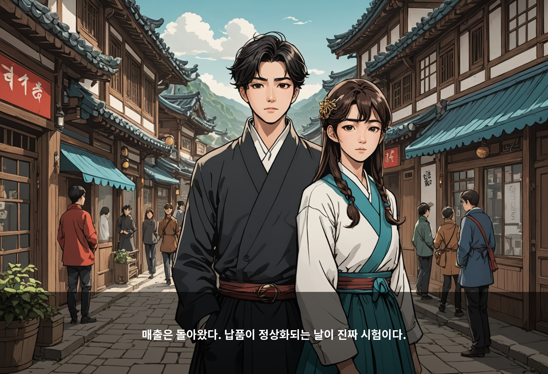매출은 돌아왔다. 납품이 정상화되는 날이 진짜 시험이다.