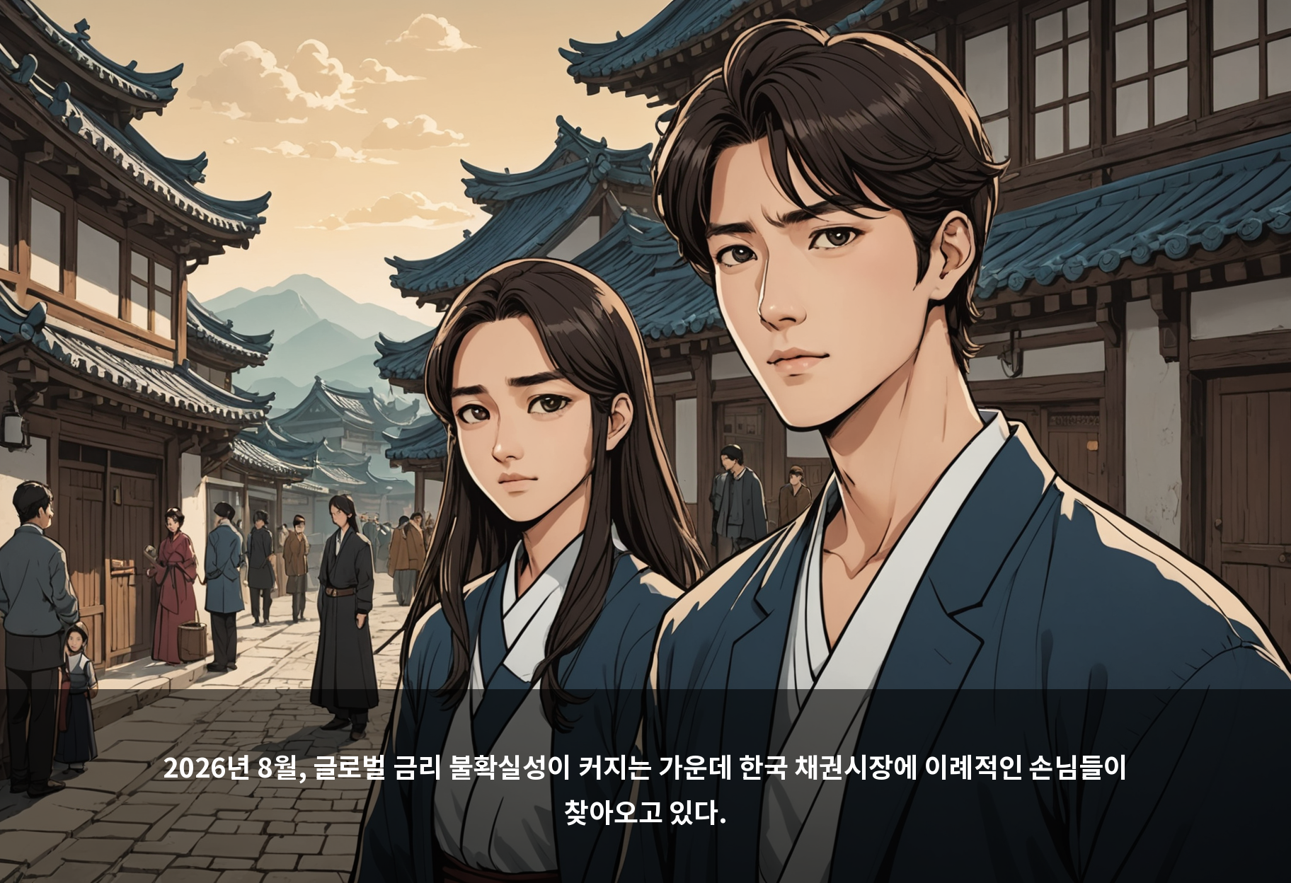 2026년 8월, 글로벌 금리 불확실성이 커지는 가운데 한국 채권시장에 이례적인 손님들이 찾아오고 있다.