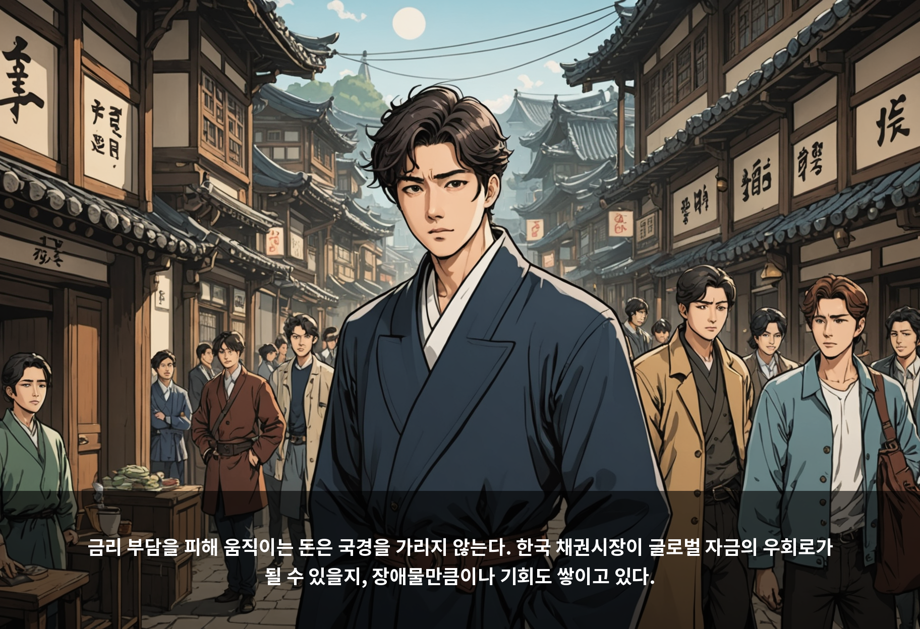 금리 부담을 피해 움직이는 돈은 국경을 가리지 않는다. 한국 채권시장이 글로벌 자금의 우회로가 될 수 있을지, 장애물만큼이나 기회도 쌓이고 있다.