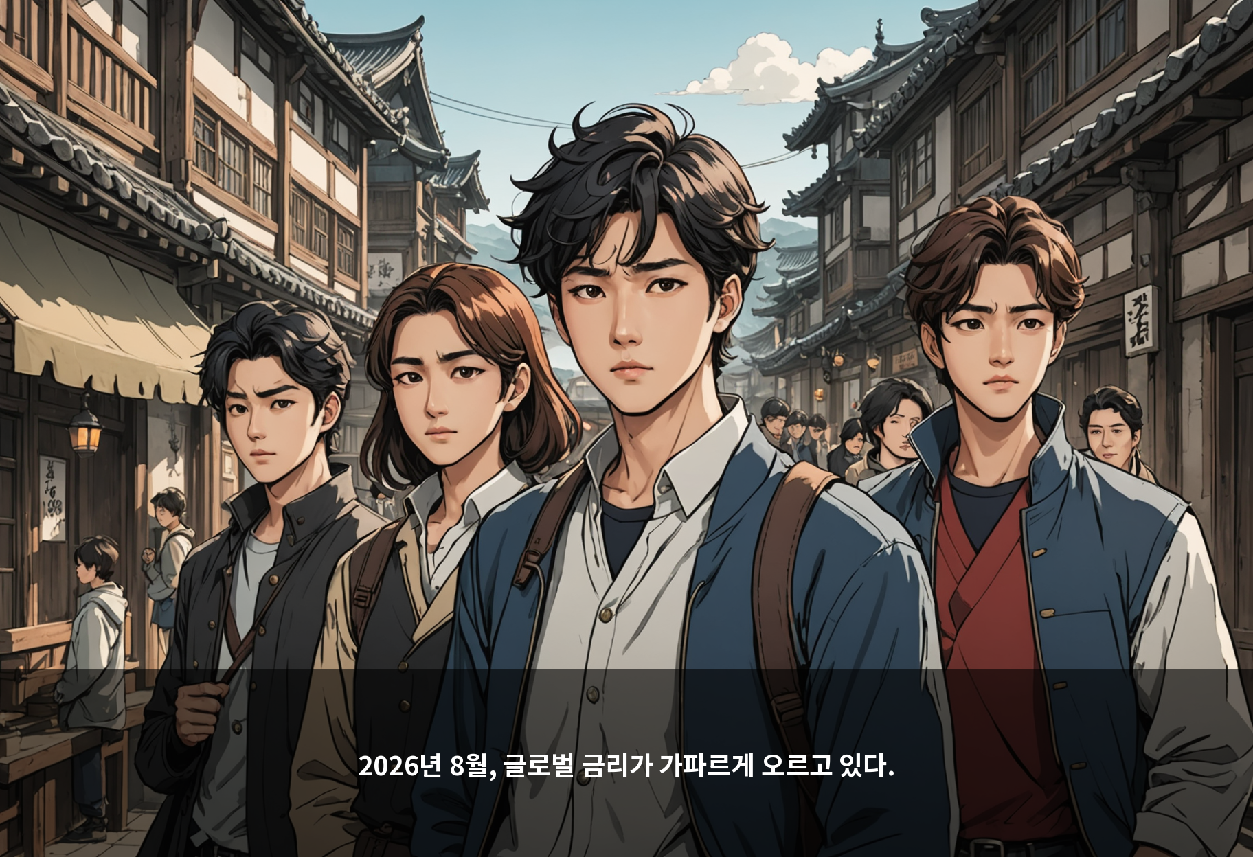 2026년 8월, 글로벌 금리가 가파르게 오르고 있다.