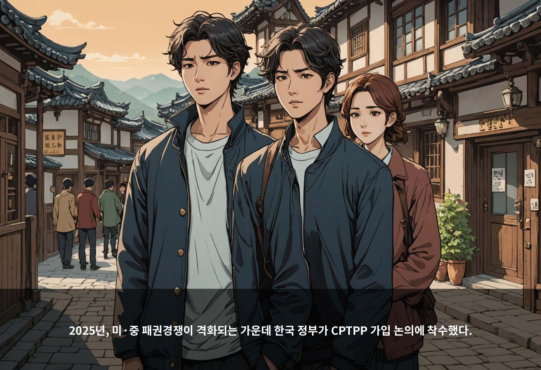 2025년, 미·중 패권경쟁이 격화되는 가운데 한국 정부가 CPTPP 가입 논의에 착수했다.