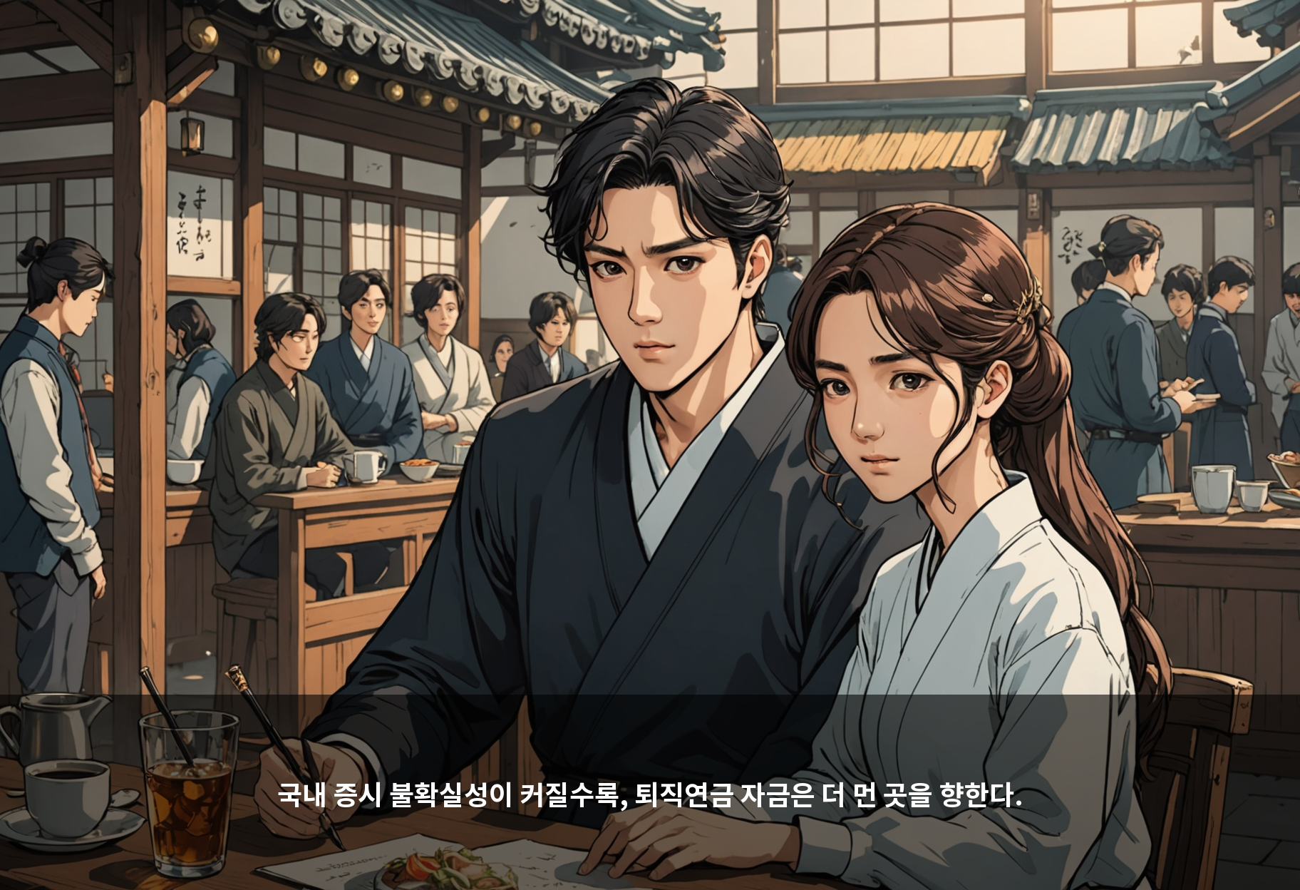 국내 증시 불확실성이 커질수록, 퇴직연금 자금은 더 먼 곳을 향한다.