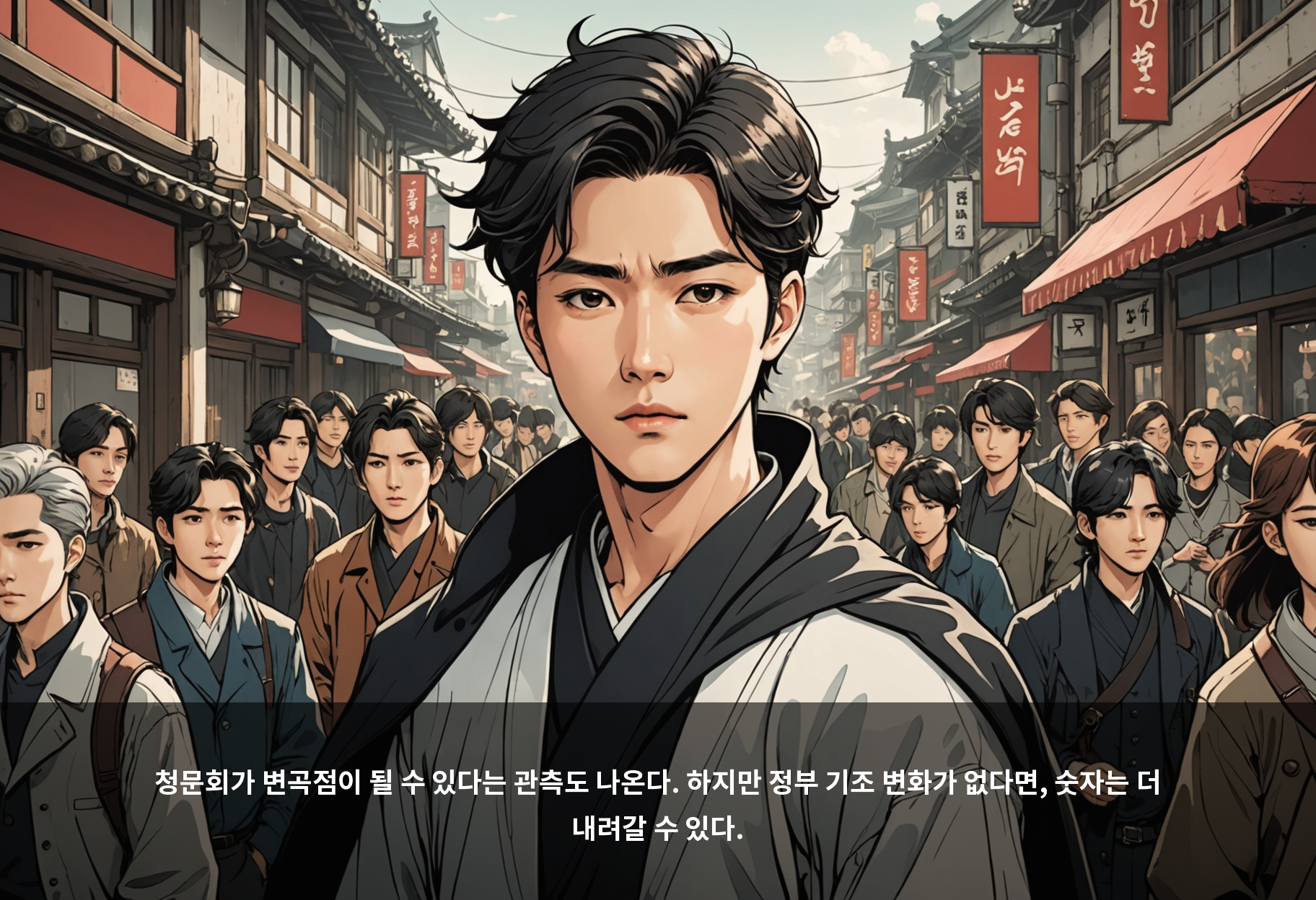 청문회가 변곡점이 될 수 있다는 관측도 나온다. 하지만 정부 기조 변화가 없다면, 숫자는 더 내려갈 수 있다.