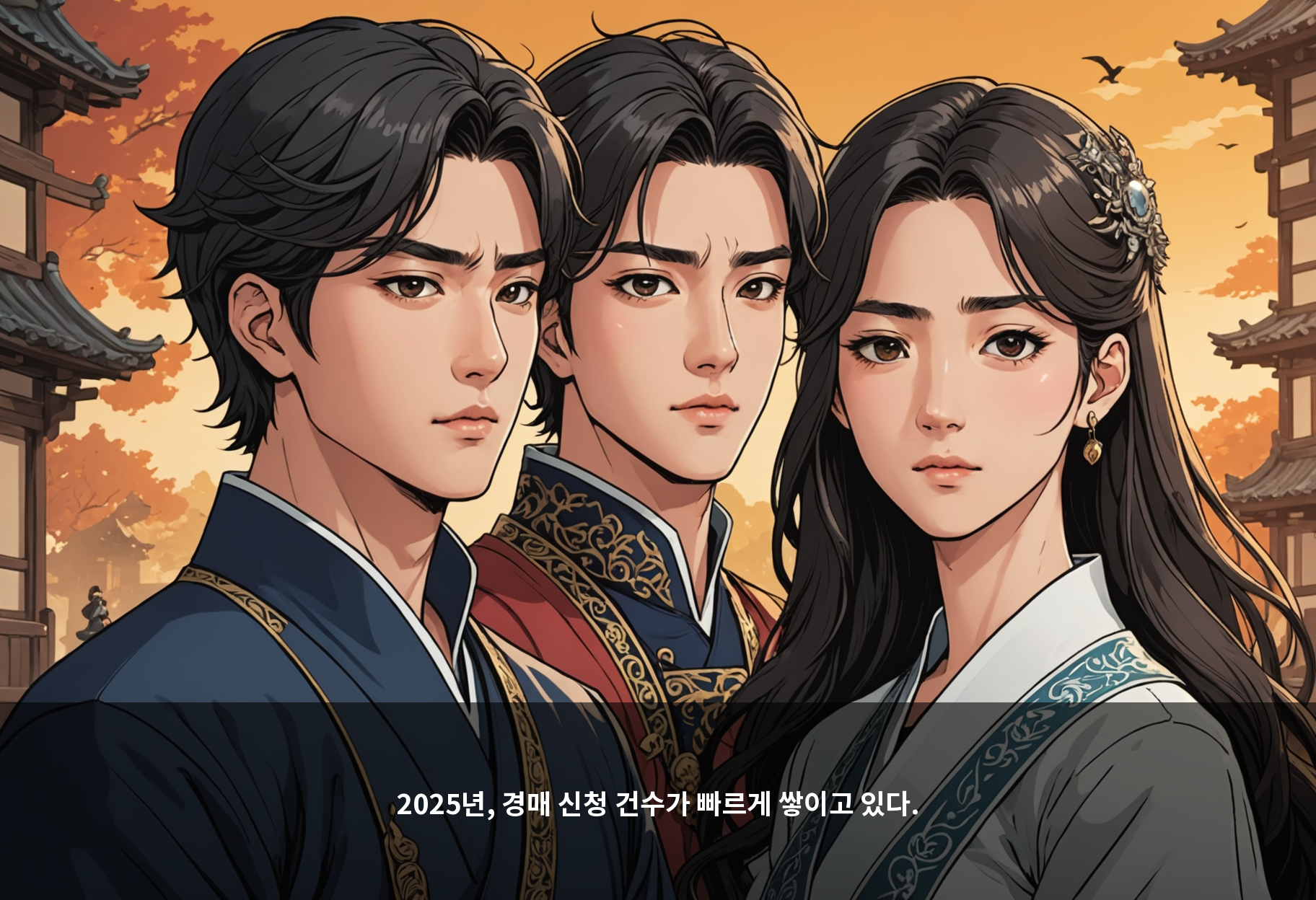 2025년, 경매 신청 건수가 빠르게 쌓이고 있다.