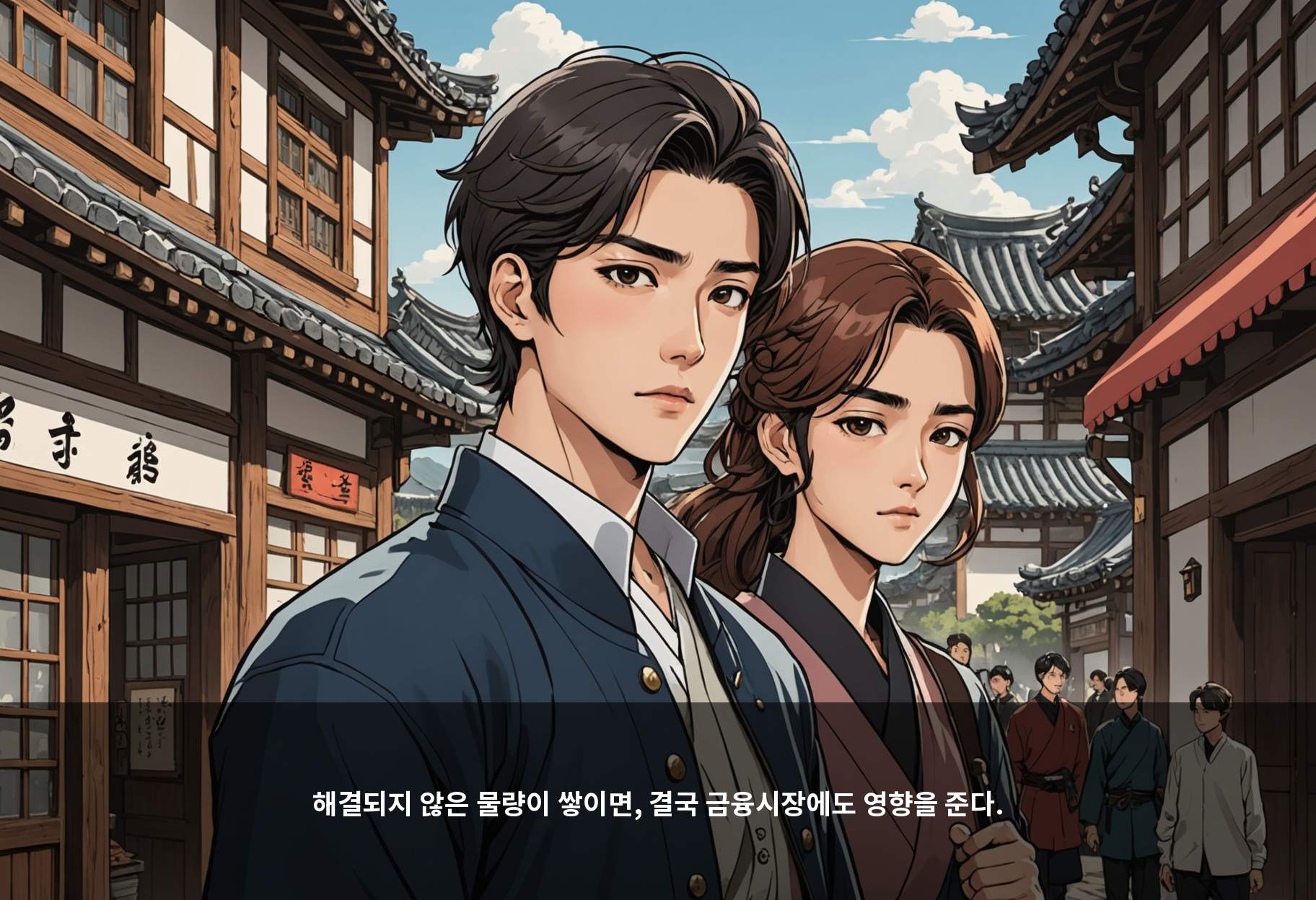 해결되지 않은 물량이 쌓이면, 결국 금융시장에도 영향을 준다.