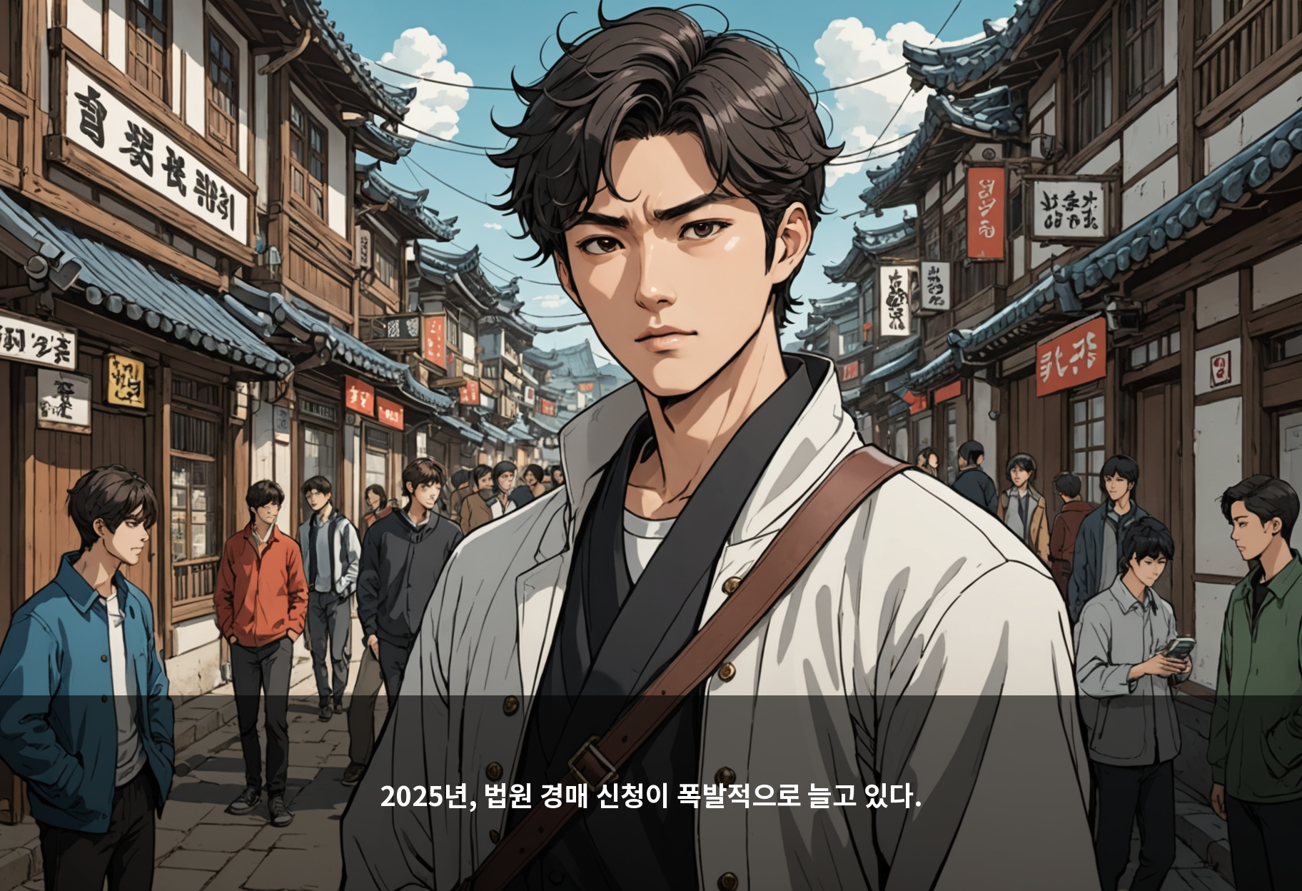 2025년, 법원 경매 신청이 폭발적으로 늘고 있다.