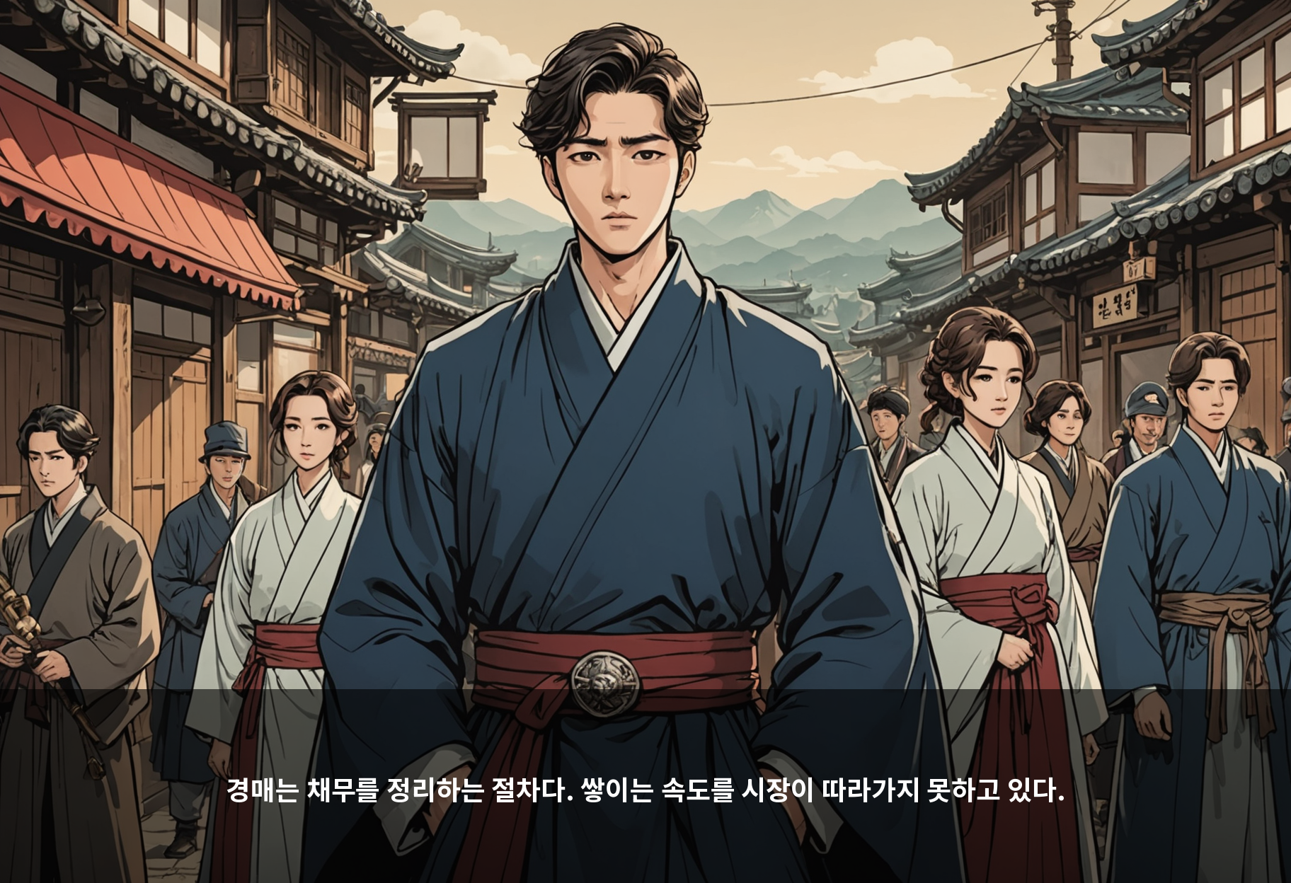 경매는 채무를 정리하는 절차다. 쌓이는 속도를 시장이 따라가지 못하고 있다.