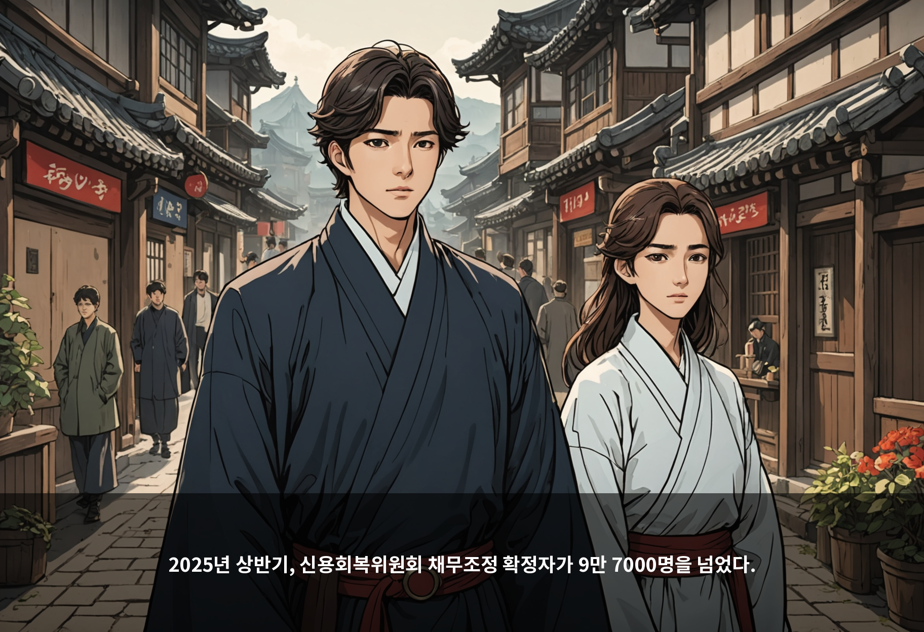 2025년 상반기, 신용회복위원회 채무조정 확정자가 9만 7000명을 넘었다.